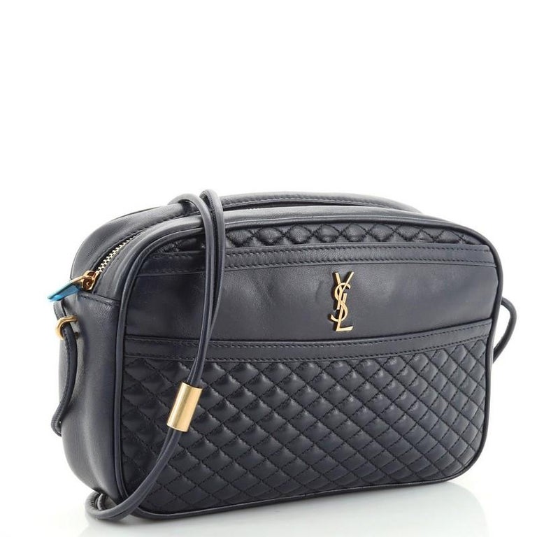 Saint Laurent Victoire Camera Bag Quilted Leather at 1stDibs ysl