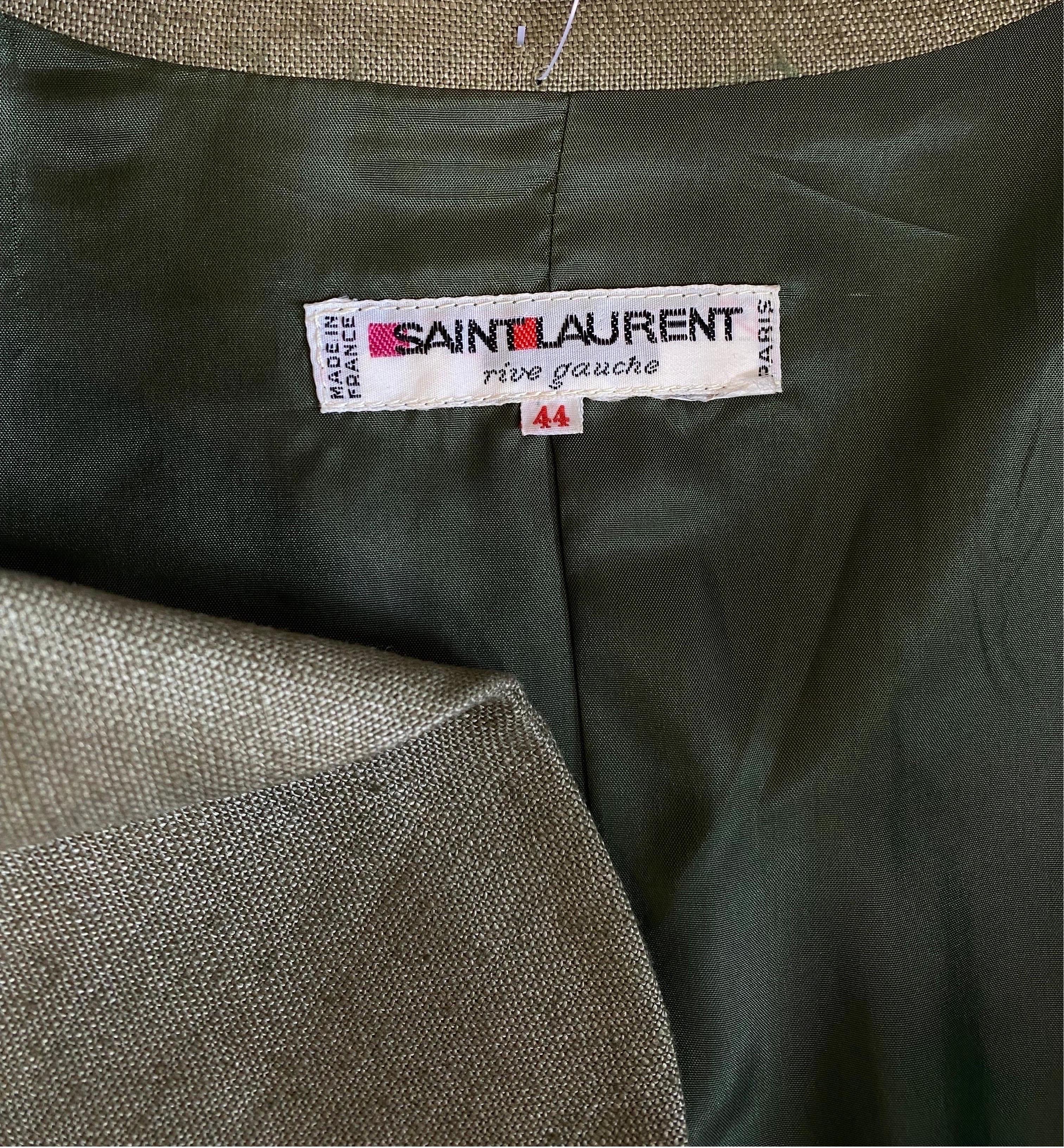 Saint Laurent Vintage Bolero Jacket For Sale 2