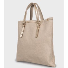 Saint Laurent Vintage Shopper Signature Logo Bag
