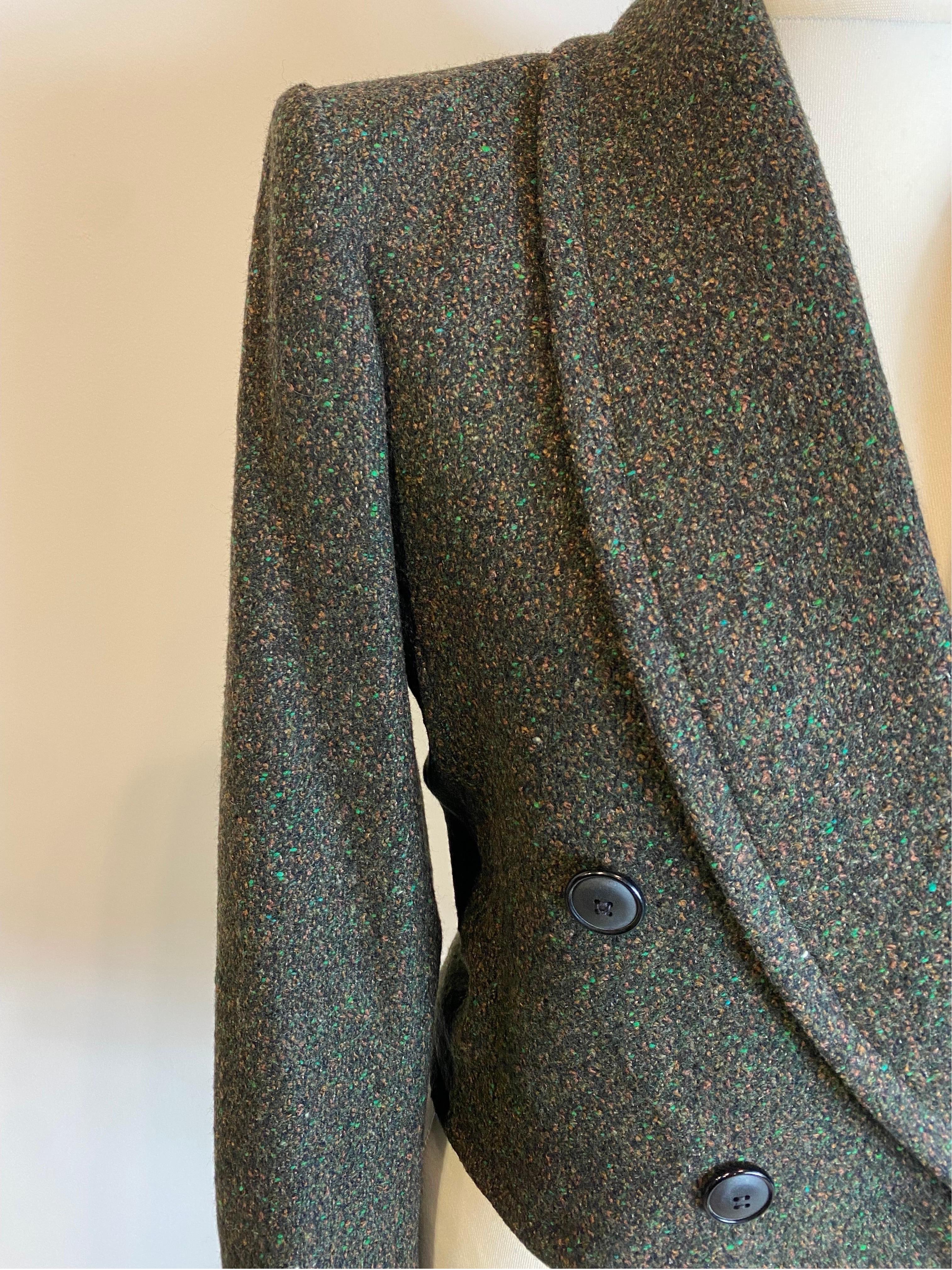 Saint Laurent Vintage-Anzug aus Wolle mit Jacke und Hose im Angebot 1