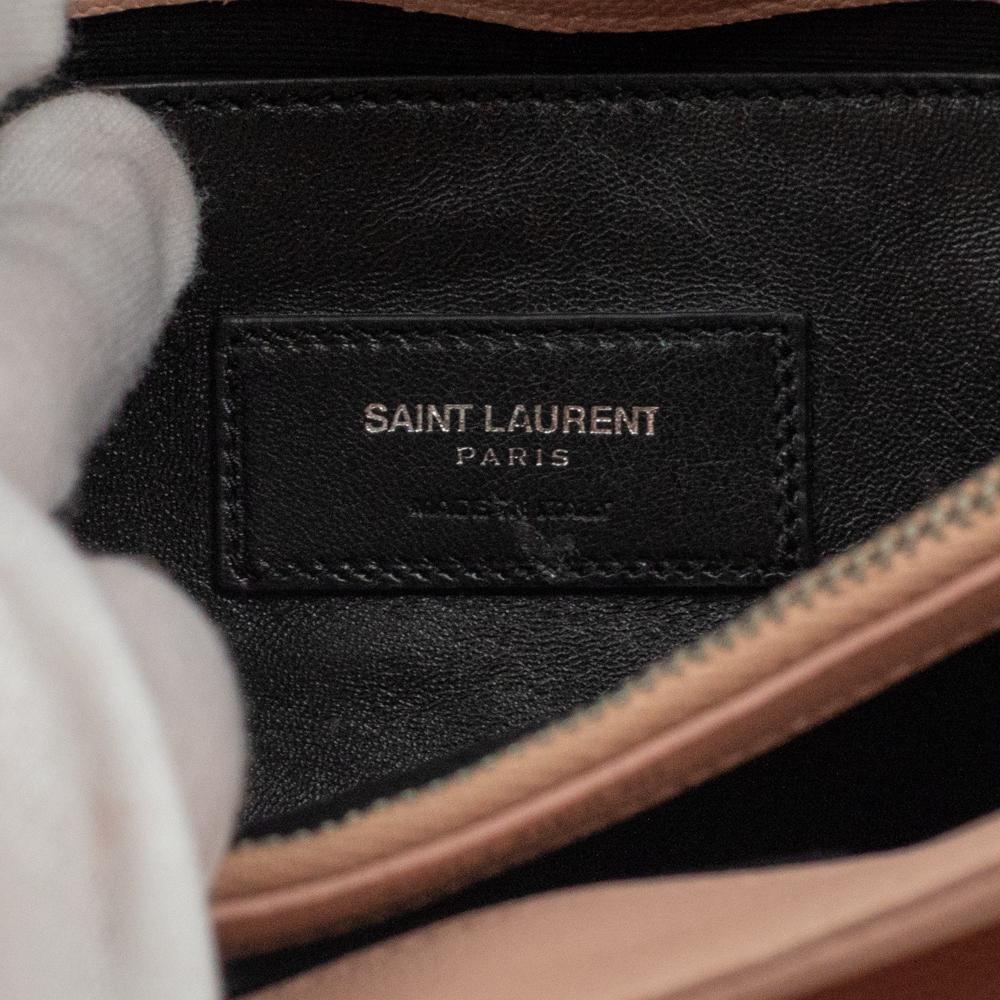 Women's SAINT LAURENT, West Hollywood in pink leather