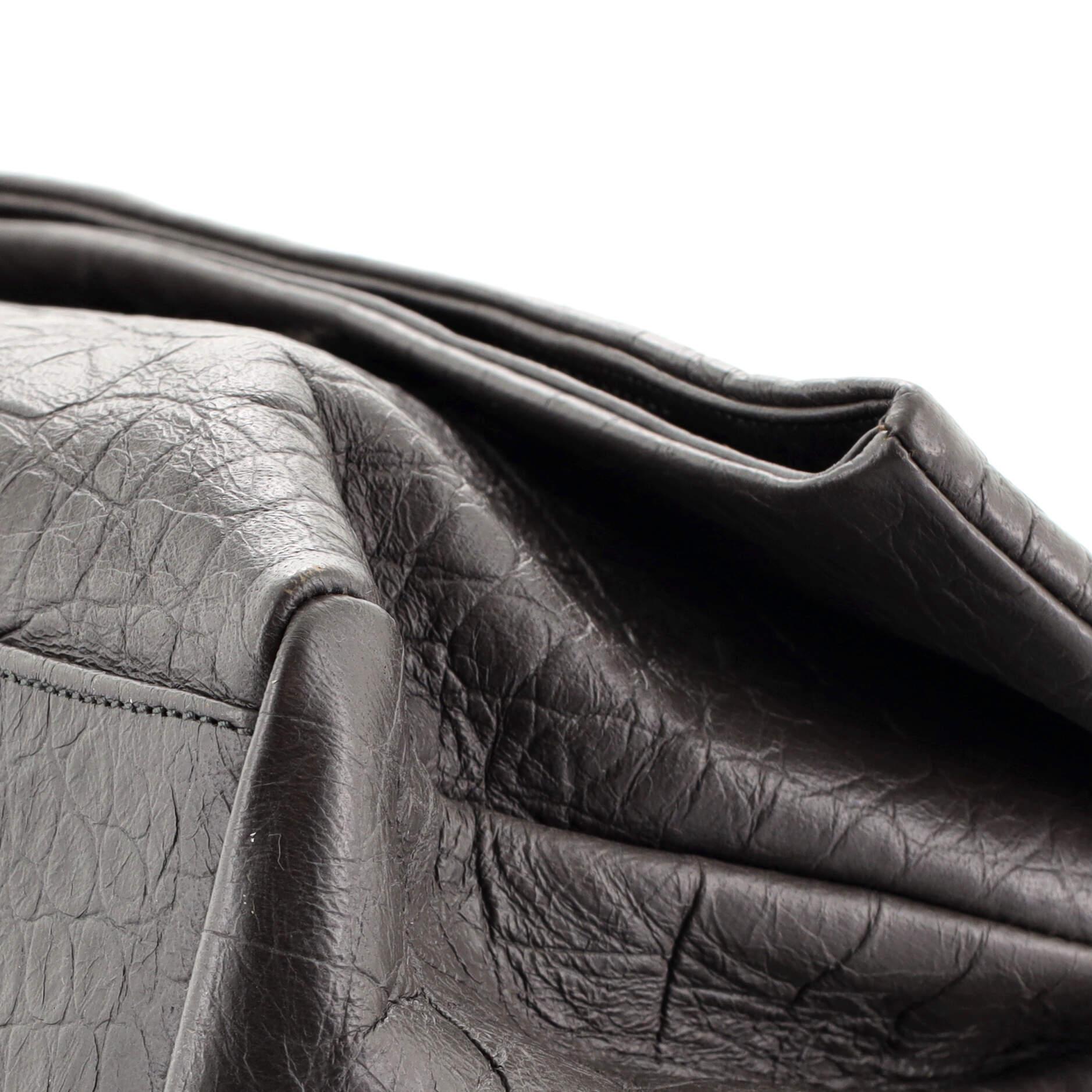 Saint Laurent West Hollywood Umhängetasche aus Leder mit Krokodilprägung Medium 2