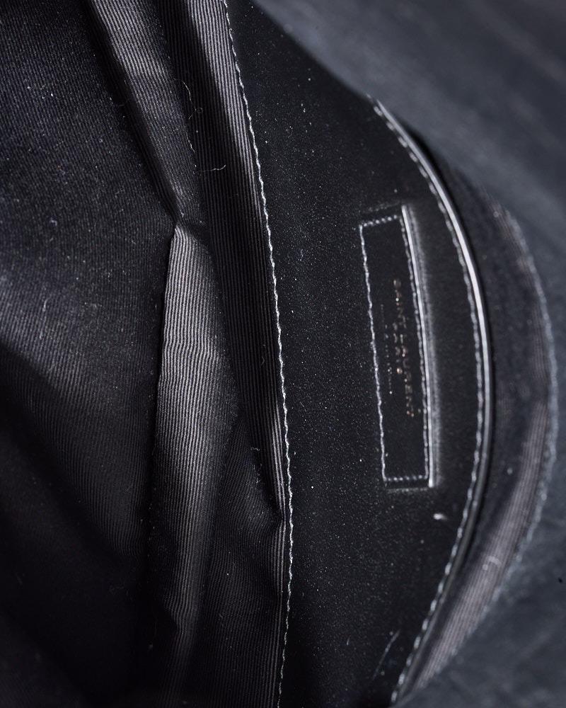 Saint Laurent West Hollywood VBorsa a Tracolla Medium Nero For Sale 9