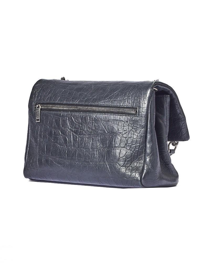Saint Laurent West Hollywood VBorsa a Tracolla Medium Nero For Sale 1