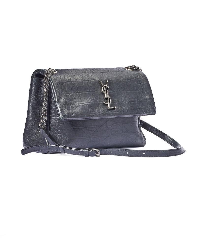 Saint Laurent West Hollywood VBorsa a Tracolla Medium Nero For Sale 2