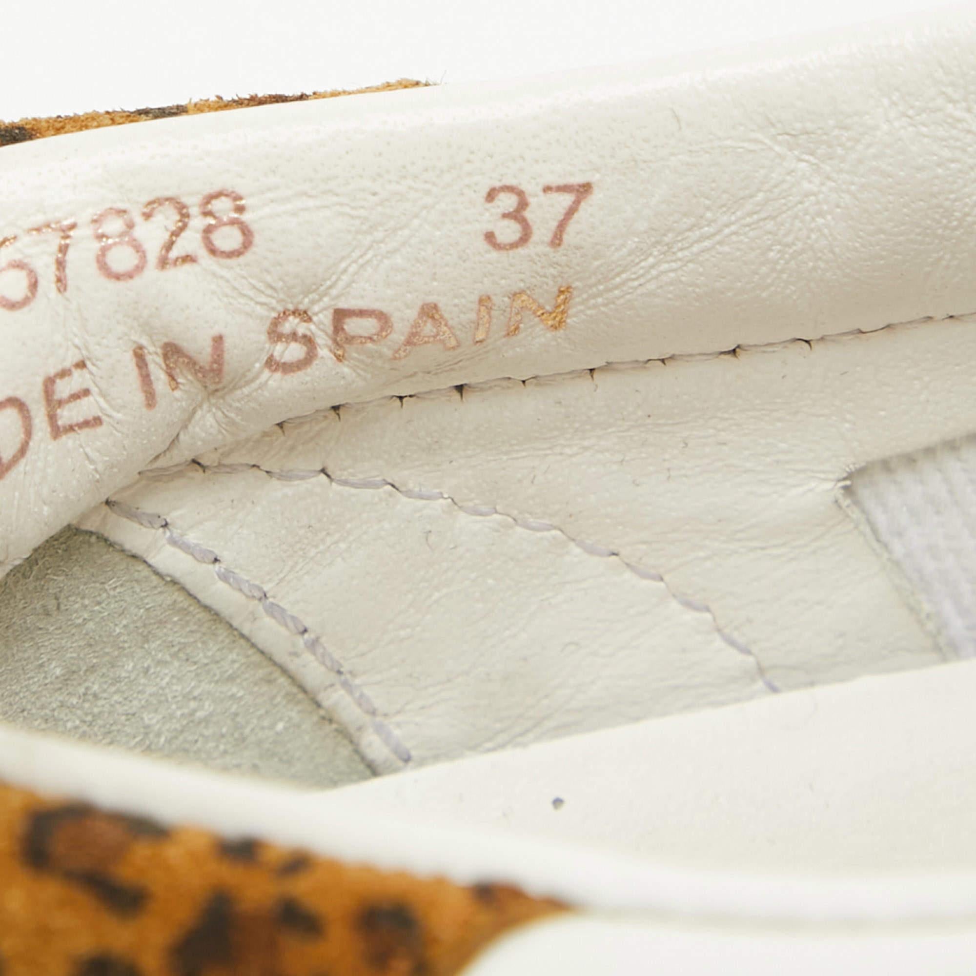 Saint Laurent White Leather Court Classic Sneakers Size 37 For Sale 4