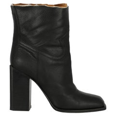 Vintage Saint Laurent Woman Ankle boots Black EU 38