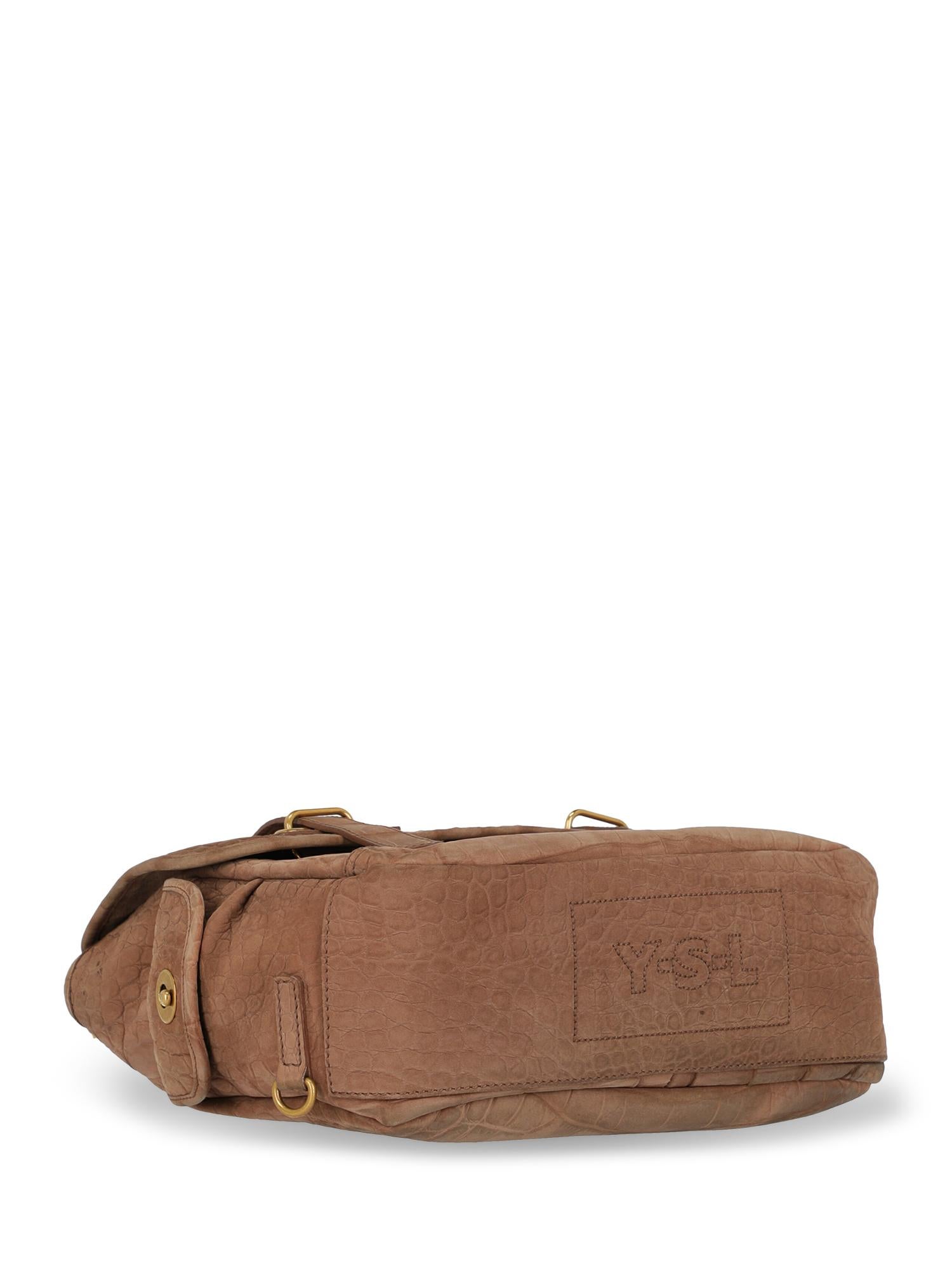 Saint Laurent Woman Shoulder bag Brown  For Sale 1