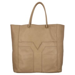 Saint Laurent Women Handbags Beige Leather 