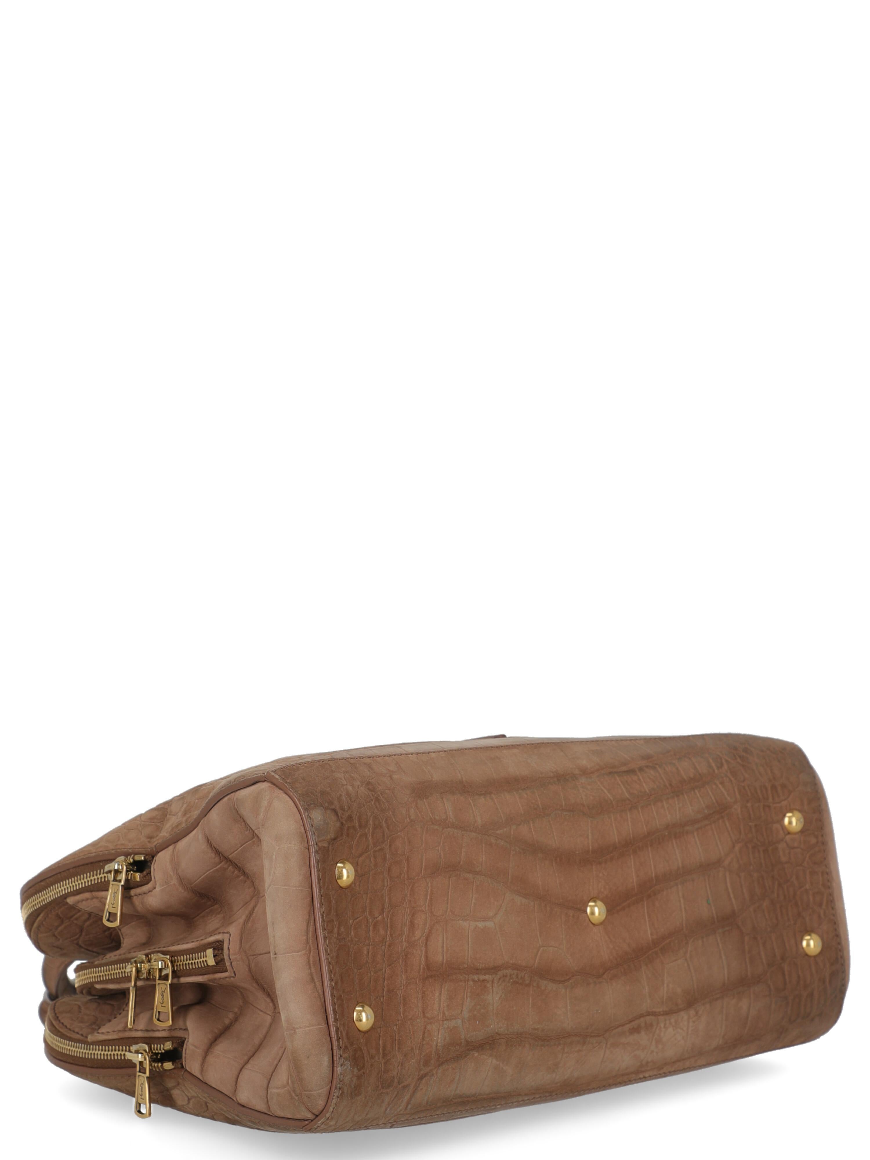 Saint Laurent Women  Handbags  Brown Leather For Sale 1