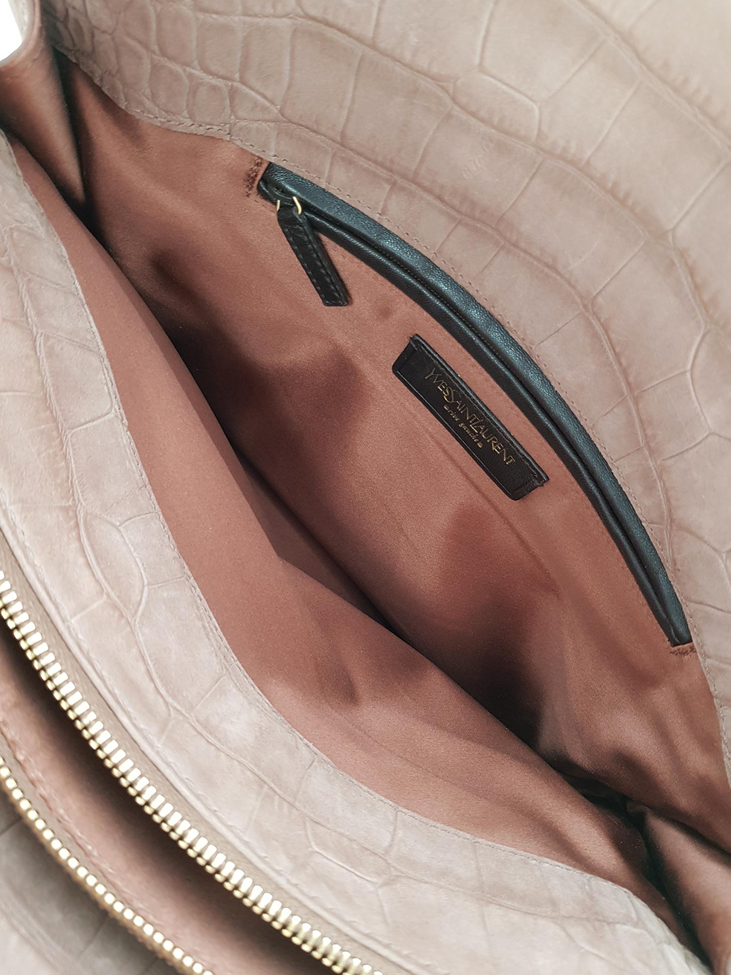 Saint Laurent Women  Handbags  Brown Leather For Sale 2