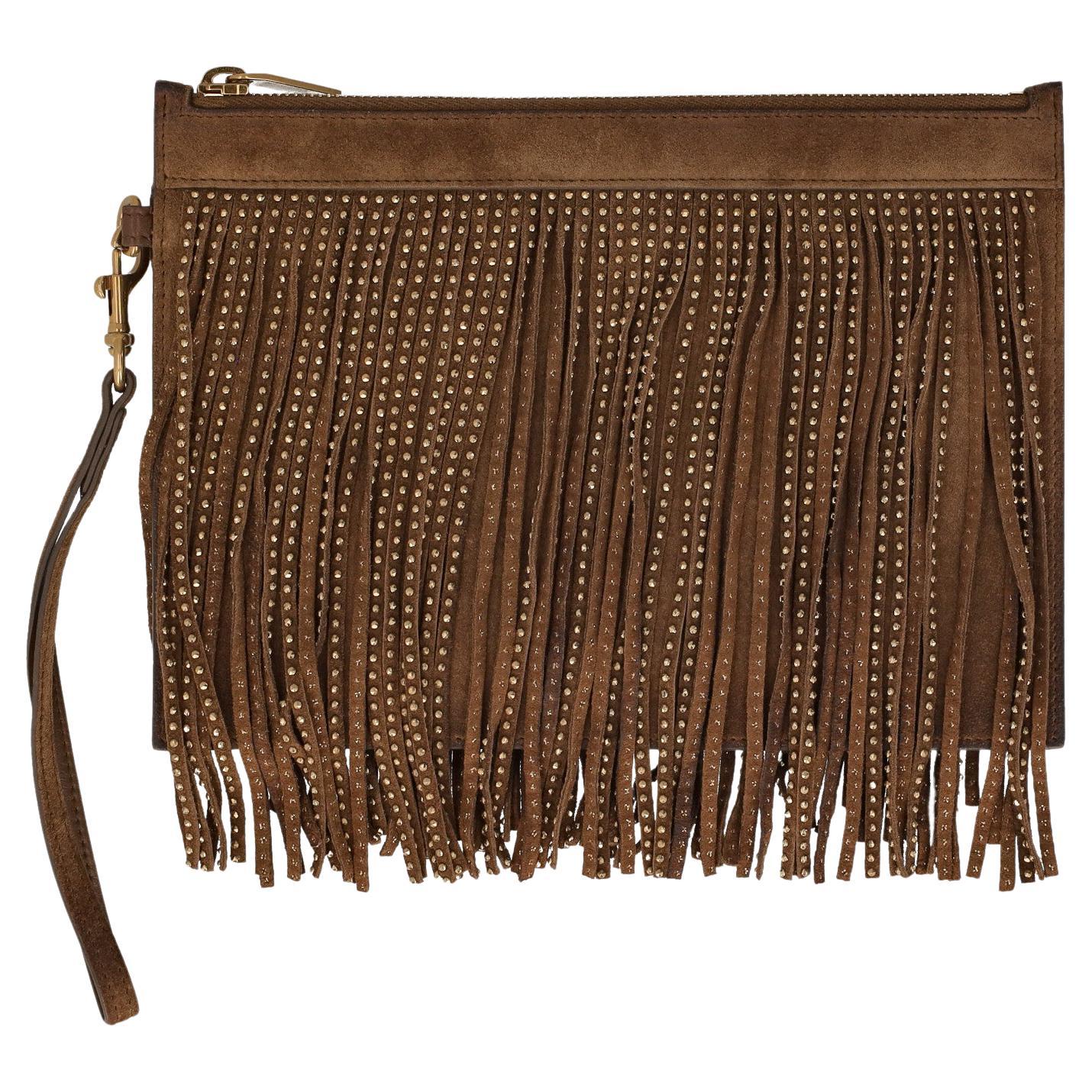 Saint Laurent Women Handbags Brown Leather  For Sale