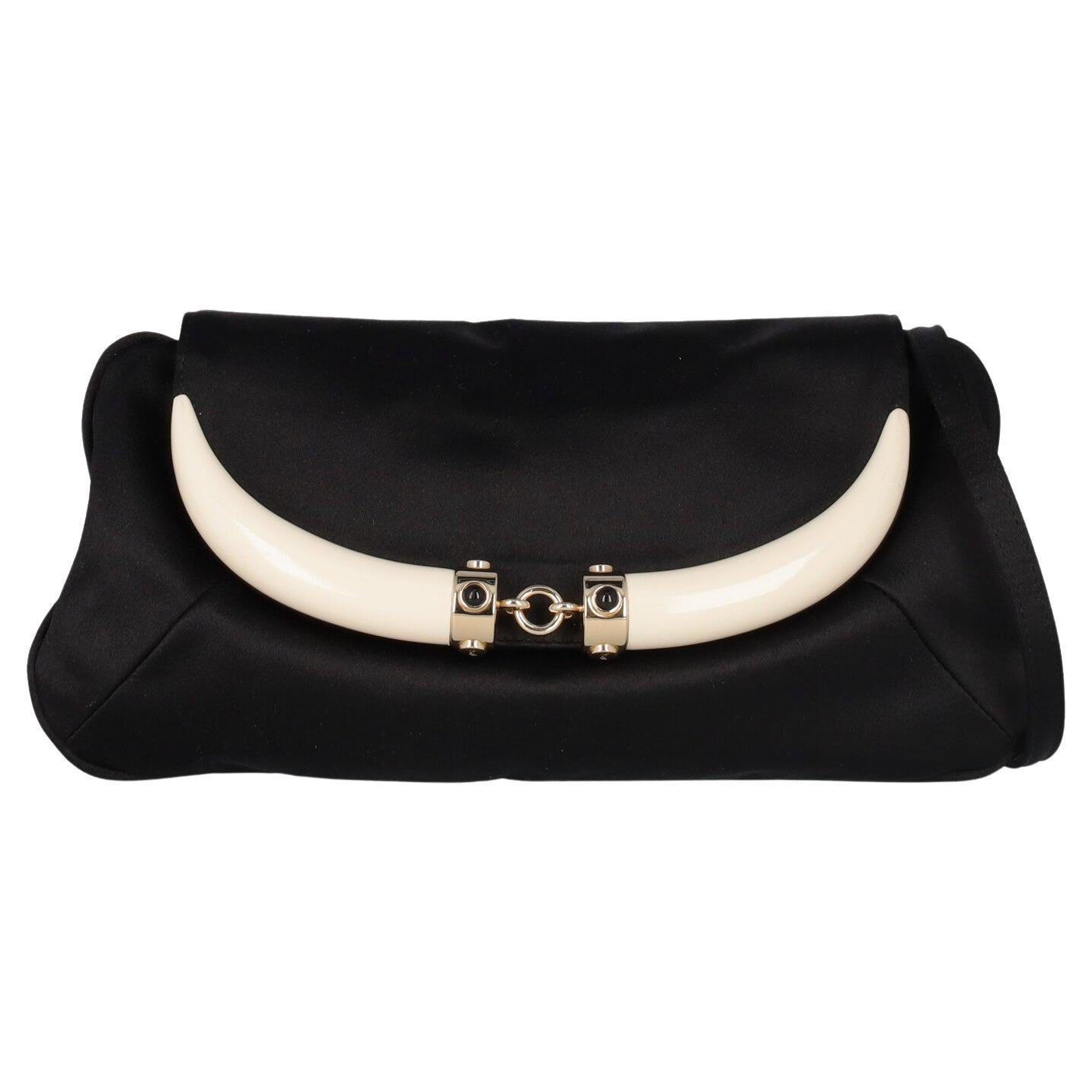 Saint Laurent Women houlder bags Black Silk For Sale