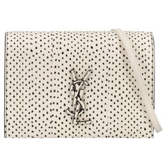Saint Laurent Women Shoulder bags Black, White Leather