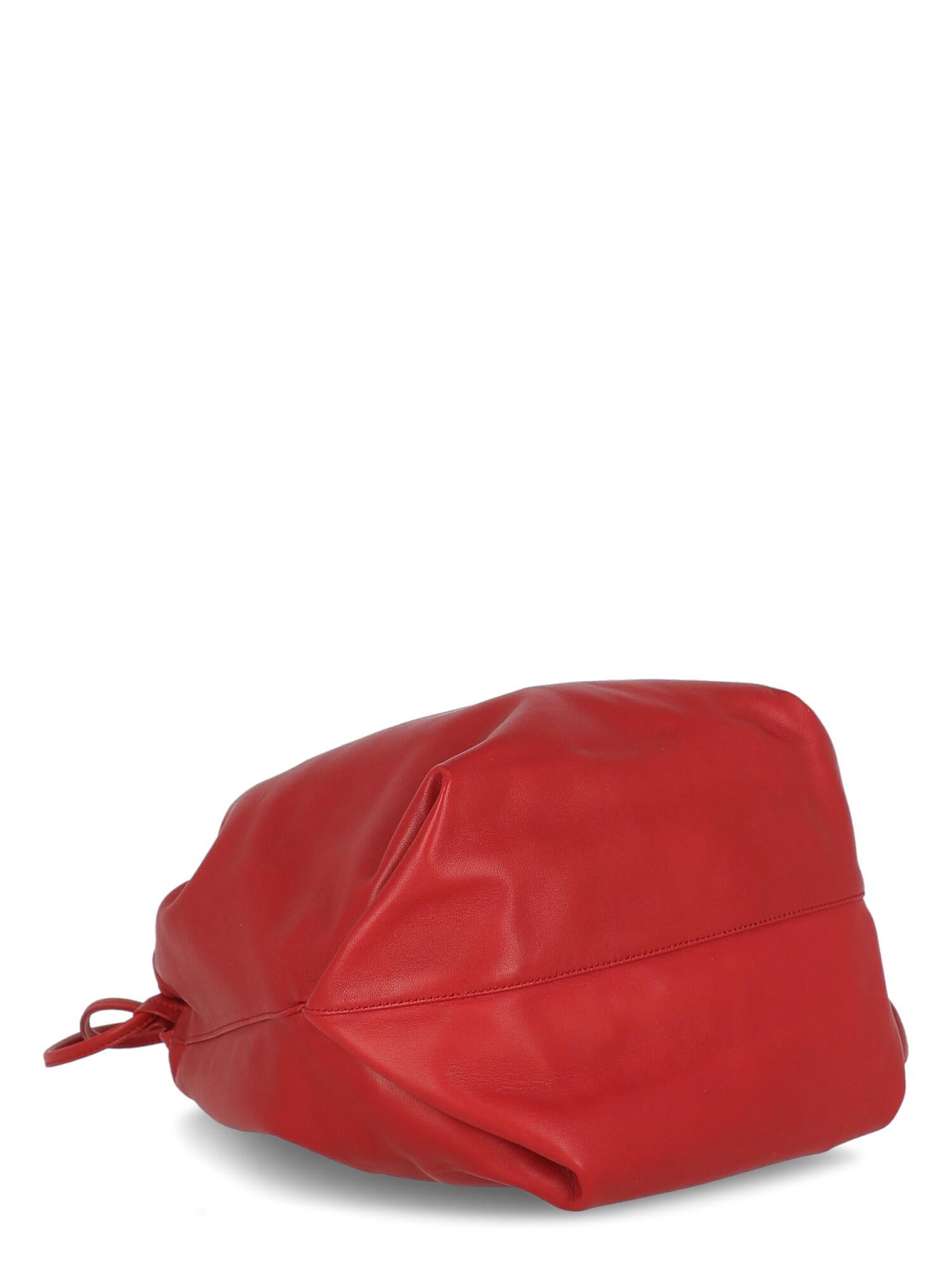 Saint Laurent Women  Shoulder bags Red Leather For Sale 1