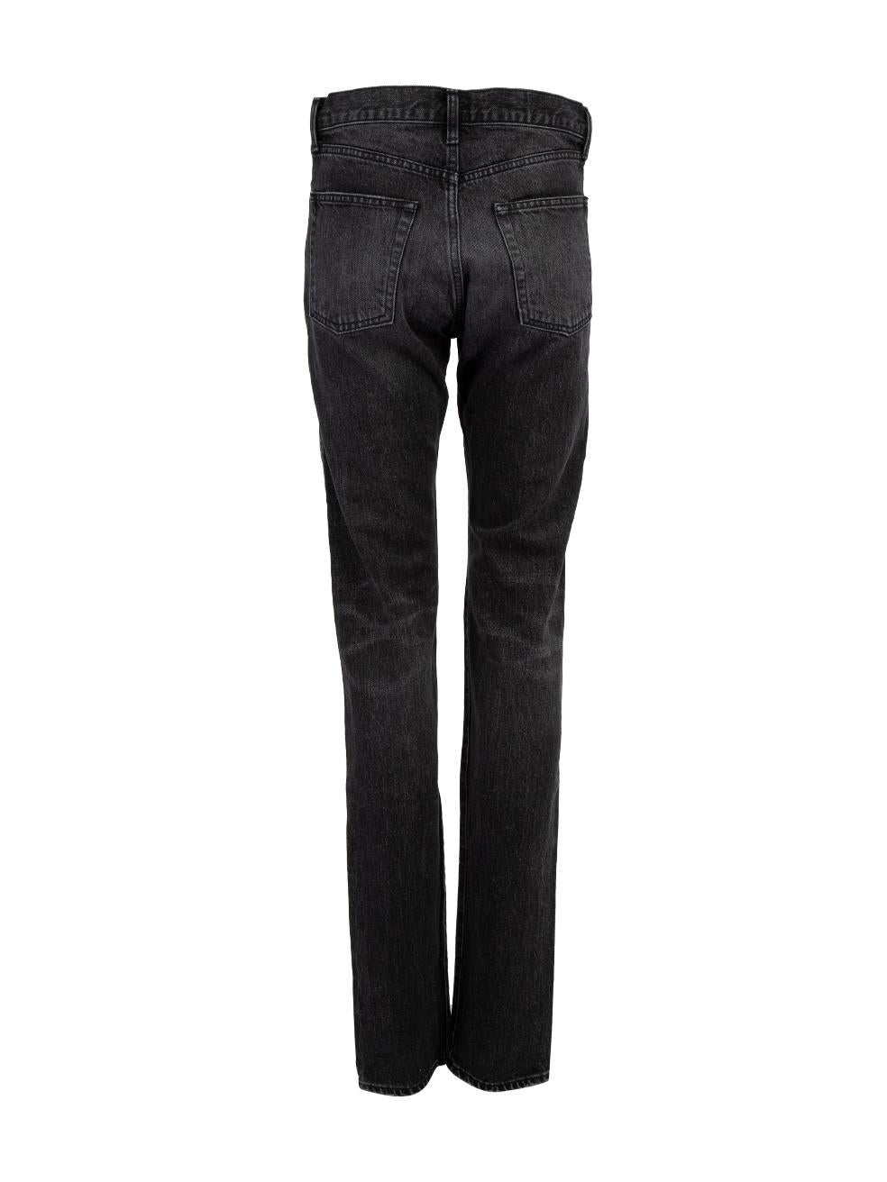 Saint Laurent Women's 2018 Distressed Slim Fit Jeans In New Condition In London, GB