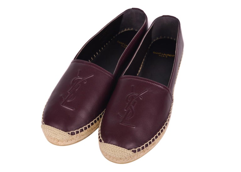 saint laurent monogram espadrilles