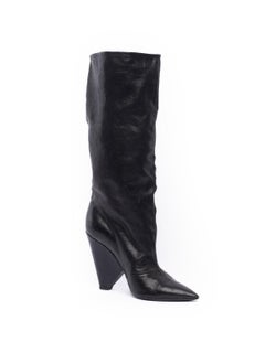 Saint Laurent Women's Leather Boots Niki 105