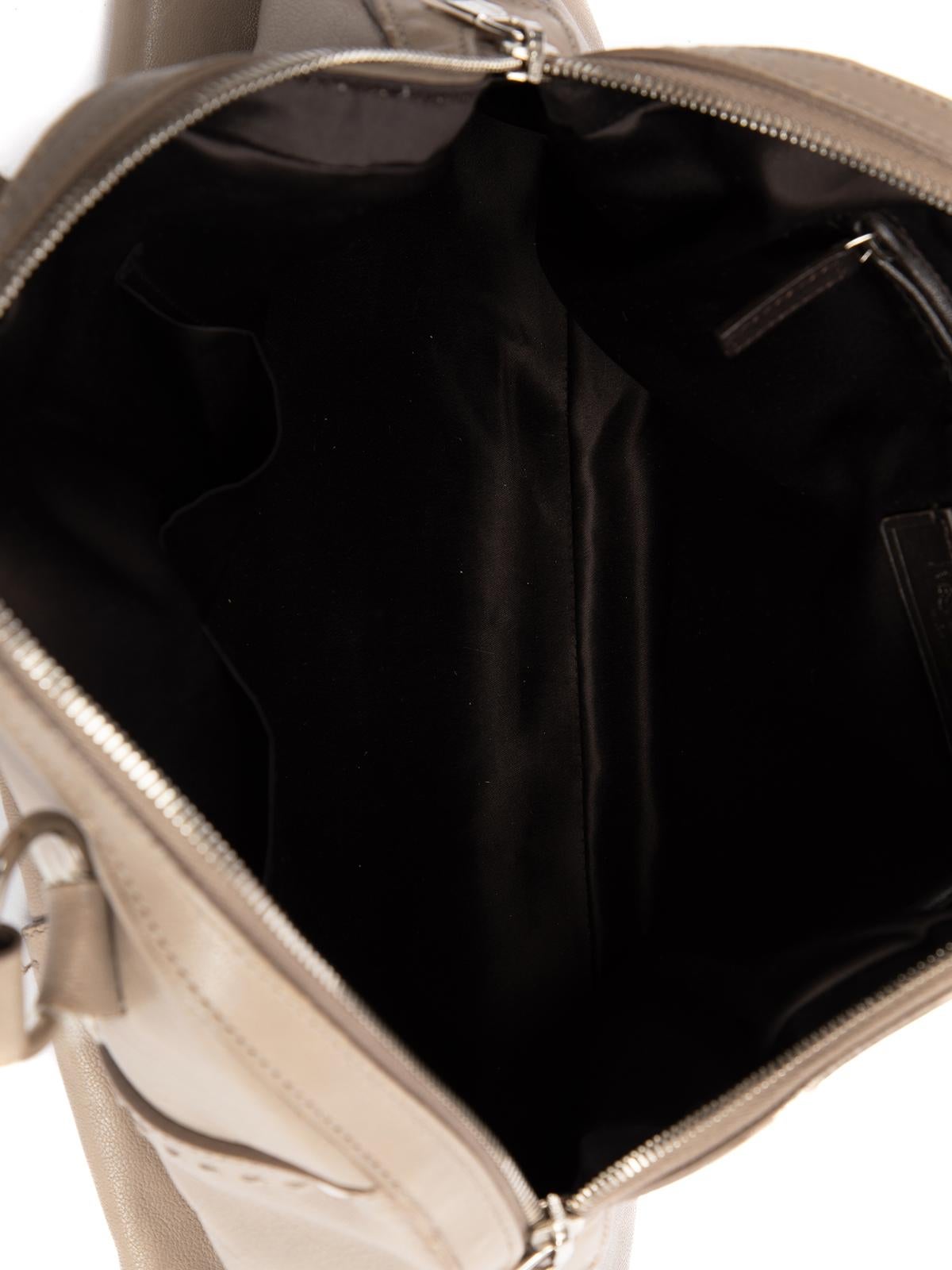 Saint Laurent Women's Yves Saint Laurent Brown Leather Muse Tote Bag For Sale 4
