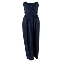 Saint Laurent Damen Yves Saint Laurent Edition Soir Trägerloses Kleid
