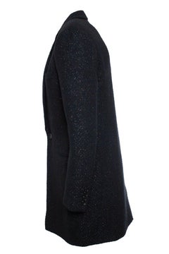 Saint Laurent,  Wool coat with lurex 2018