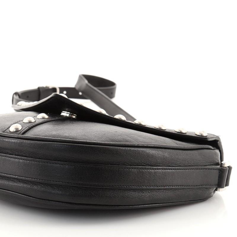 Women's or Men's Saint Laurent Y Studs Crossbody Bag Leather Small