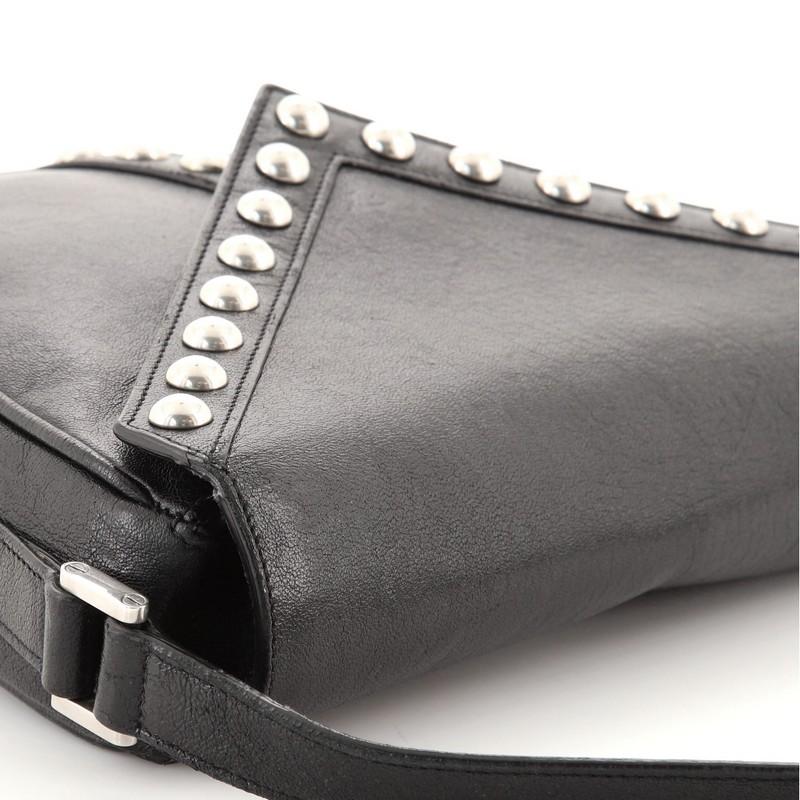 Saint Laurent Y Studs Crossbody Bag Leather Small 1