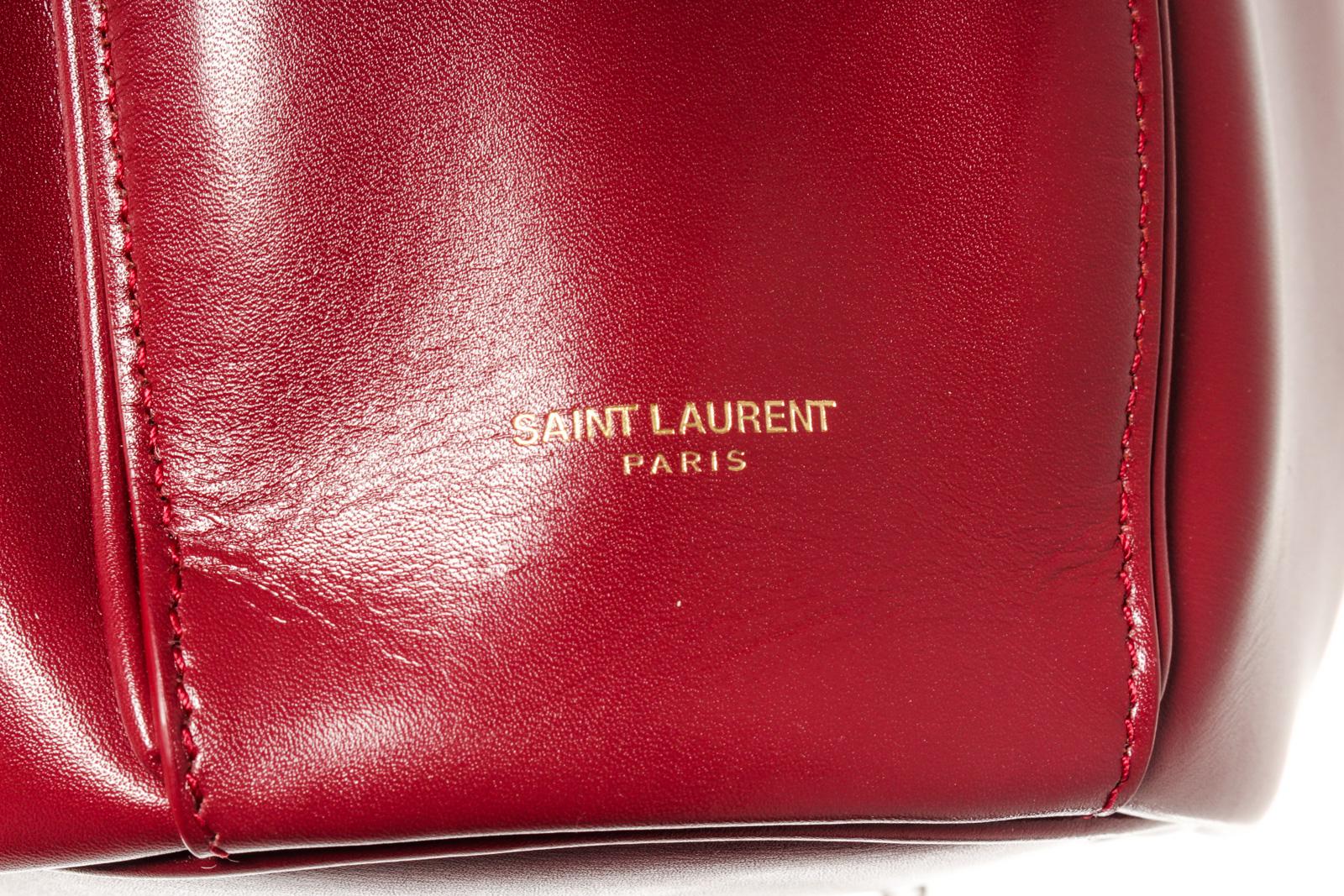 sac seau bordeaux