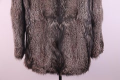Saint Laurent (YSL) — genuine fox fur coat, 2018 collection, Italy