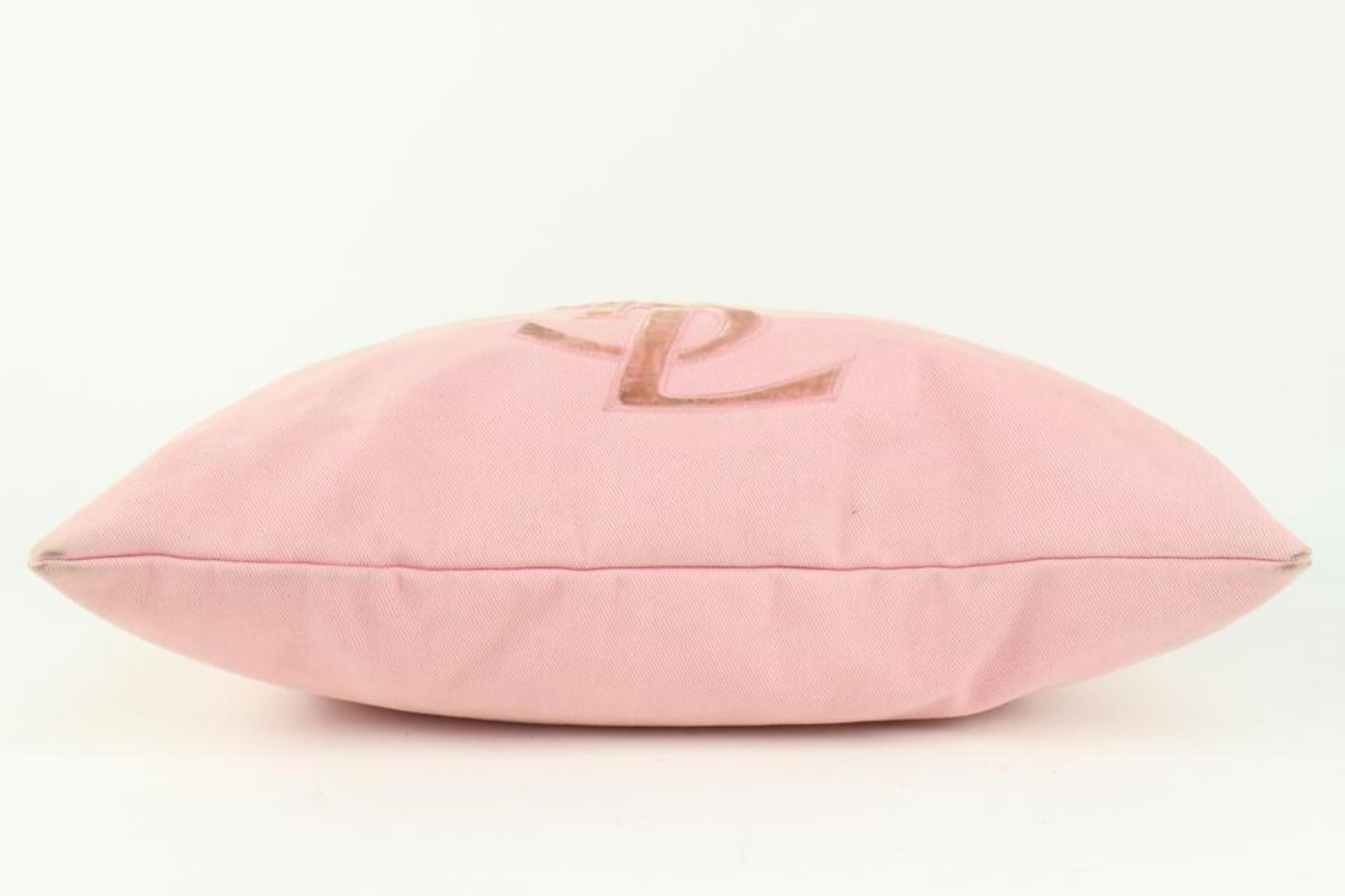 Saint Laurent YSL Logo Pink Kahala Tote Bag 3YSL1025 In Fair Condition In Dix hills, NY