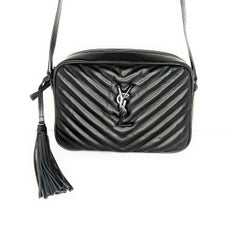 Saint Laurent YSL Matelassé Crossbody Lou Camera Bag