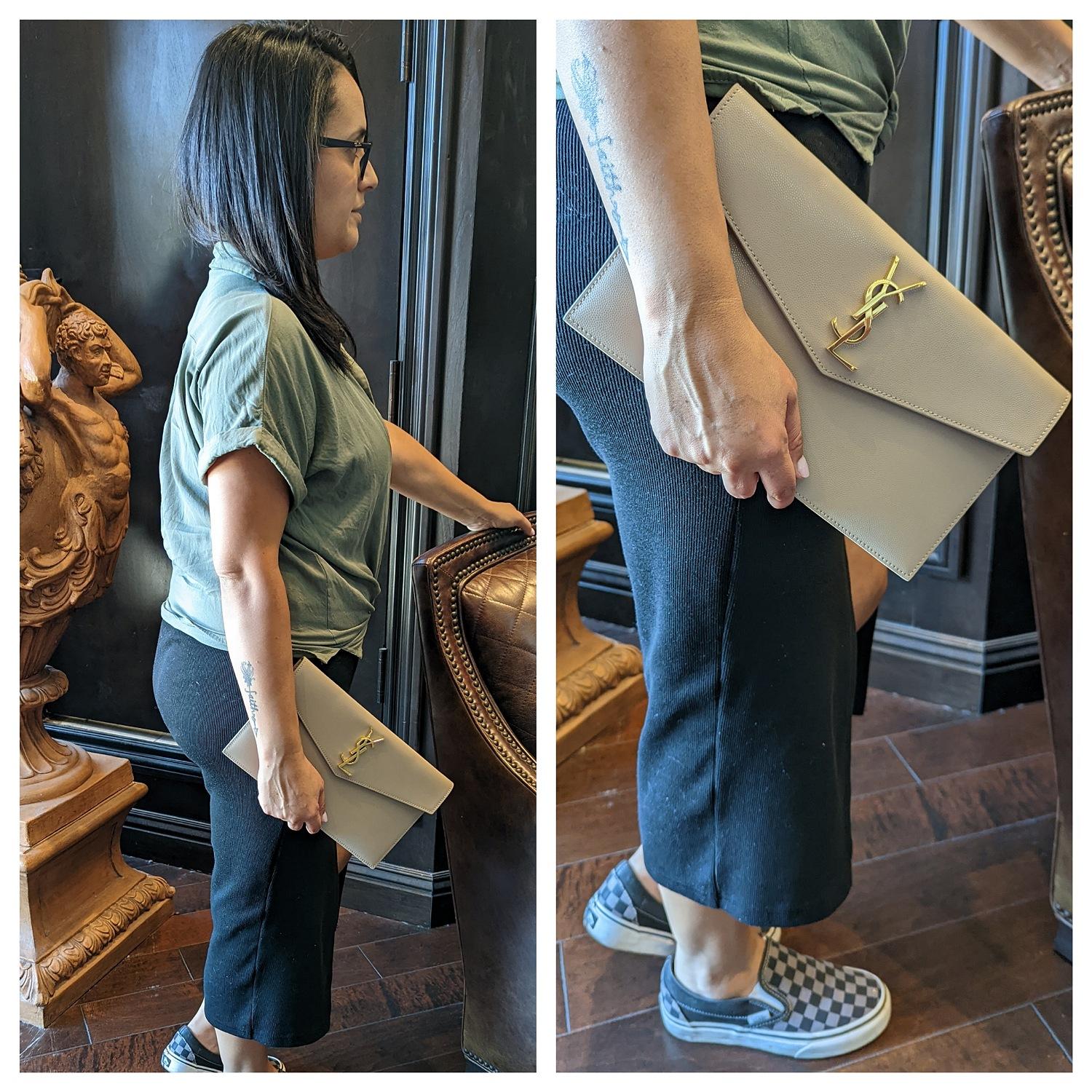 Saint Laurent YSL Medium Monogram Uptown Tote 3