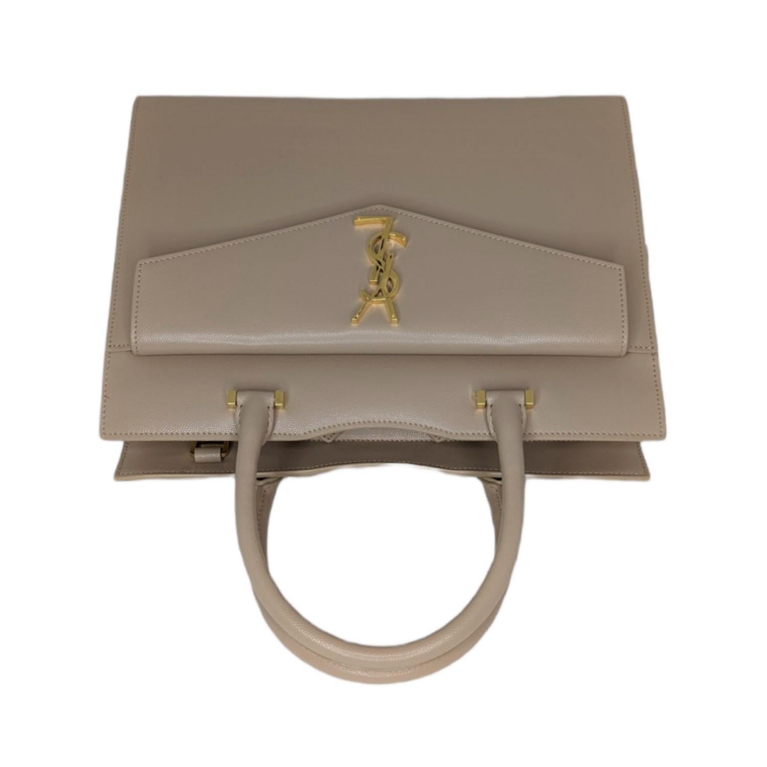 Saint Laurent YSL Medium Monogram Uptown Tote In Excellent Condition In Scottsdale, AZ