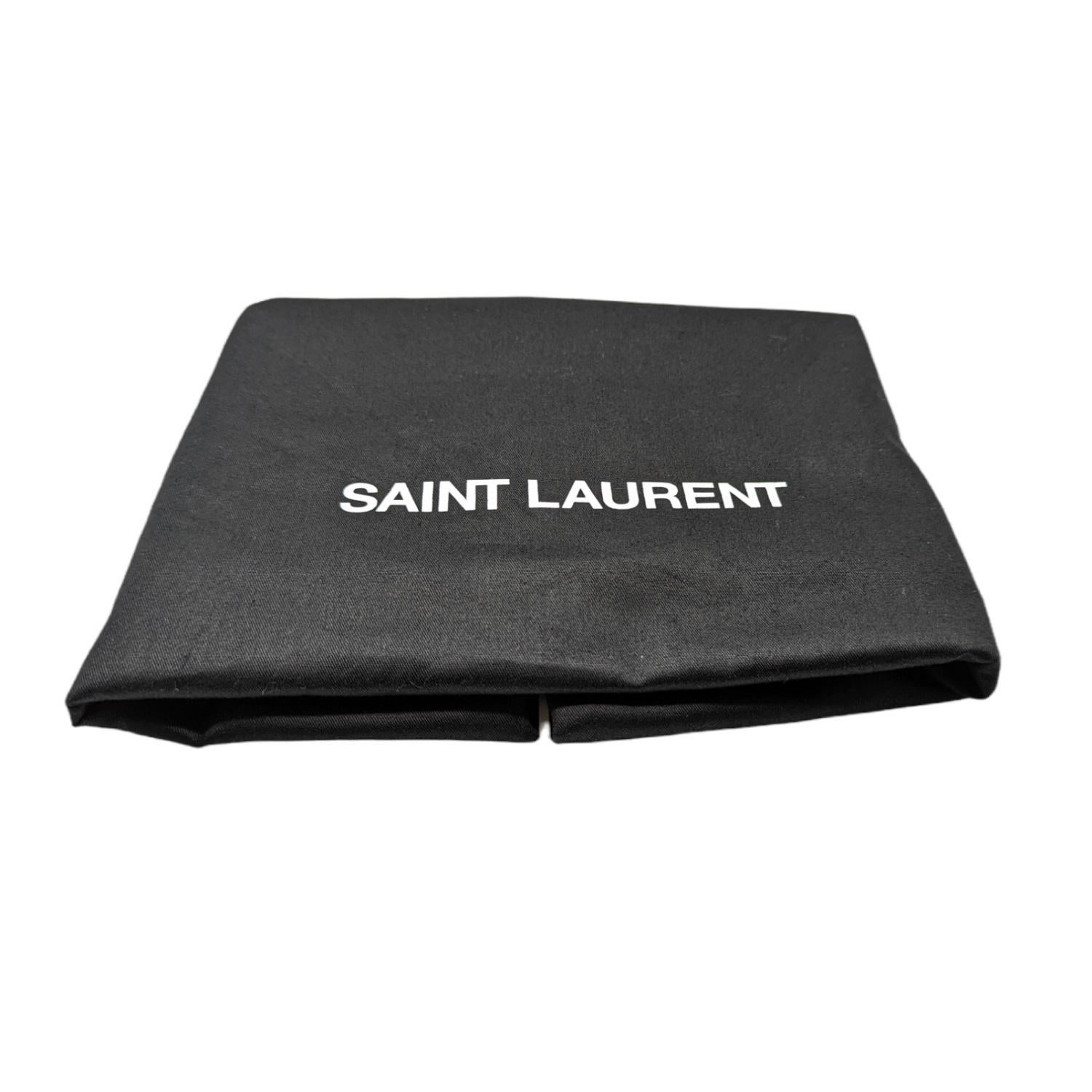 Saint Laurent YSL Medium Uptown Bag in Toile Canvas 1