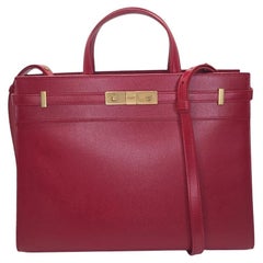 Saint Laurent YSL Small Manhattan Top Handle Tote