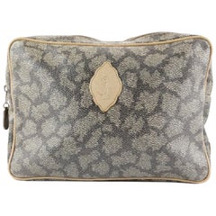 Saint Laurent YSL Toiletry Cosmetic Pouch Make Up Case 342ysl224