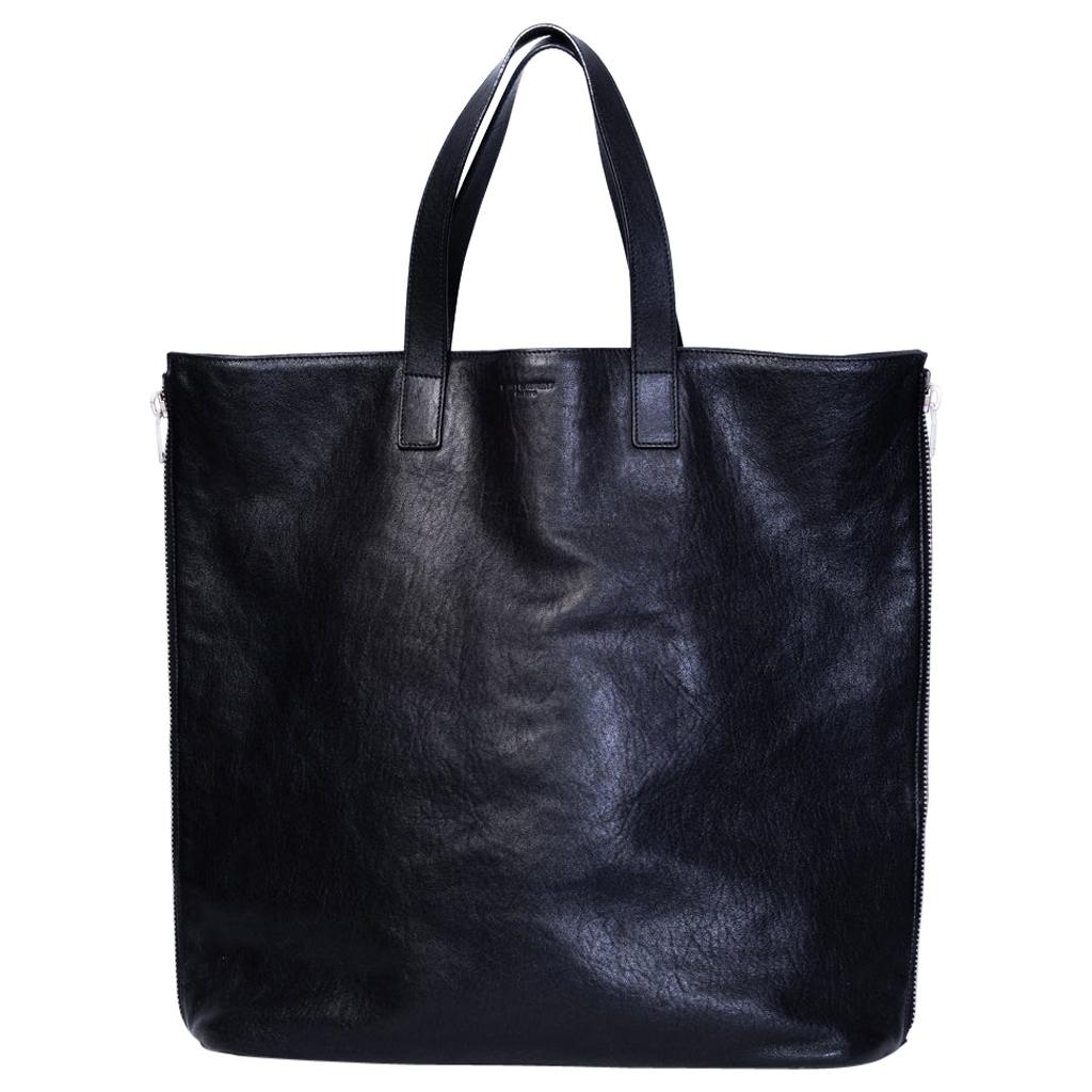 Saint Laurent Red Croc Embossed Leather Small Classic Sac De Jour Tote