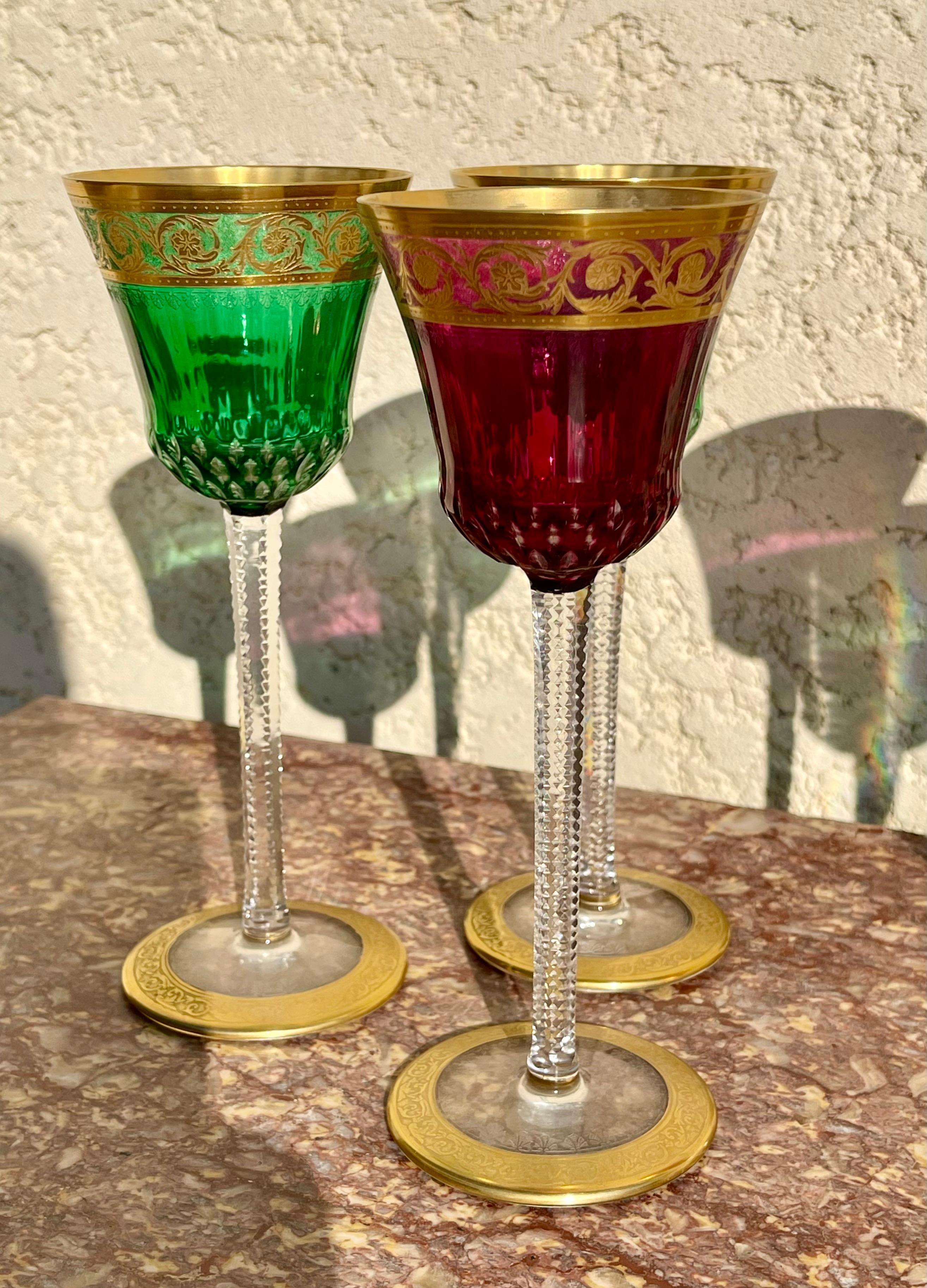 Saint Louis - 12 Bunte Disteln von Roemers im Angebot 5