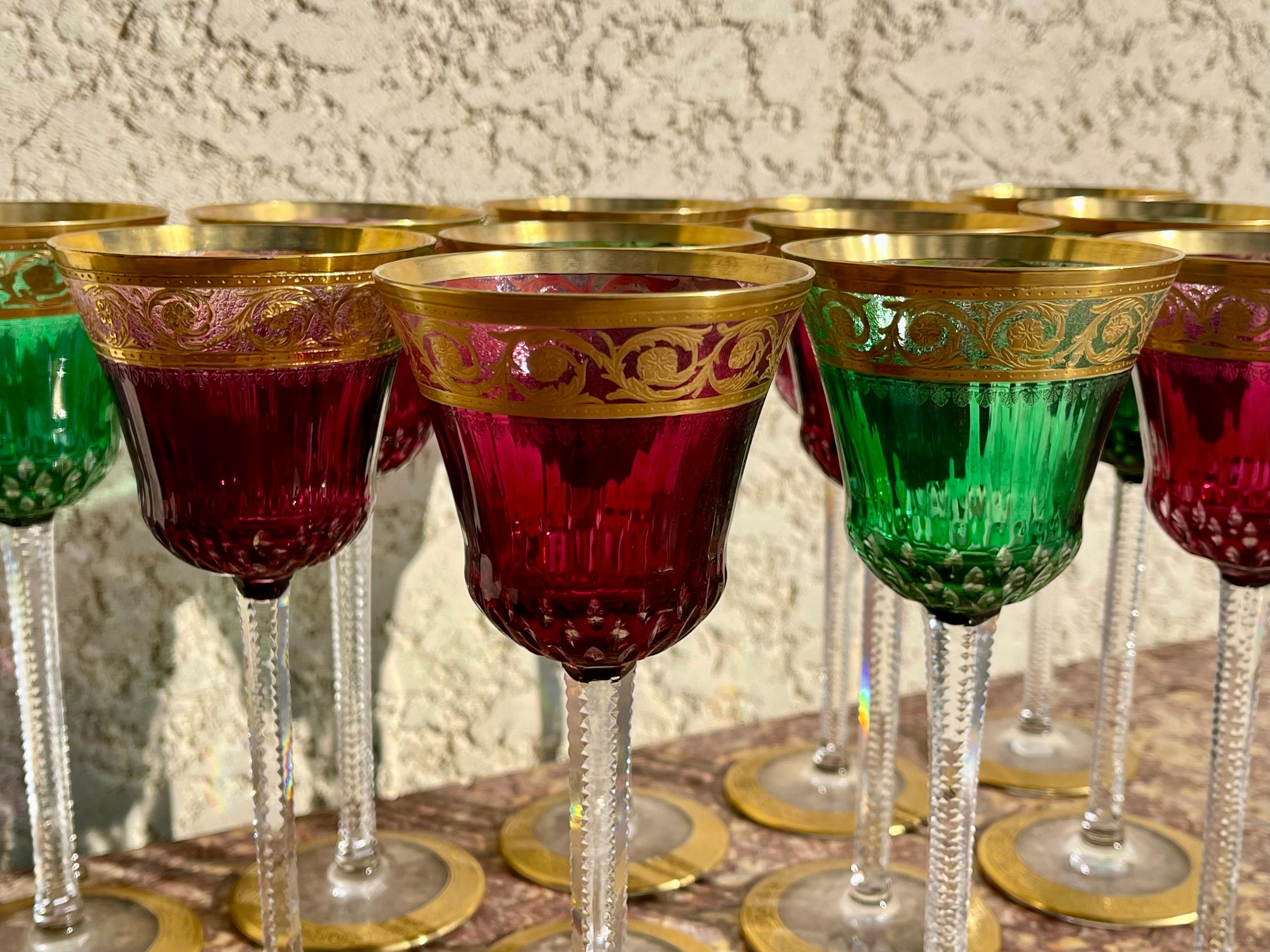 Saint Louis - 12 Bunte Disteln von Roemers (Französisch) im Angebot