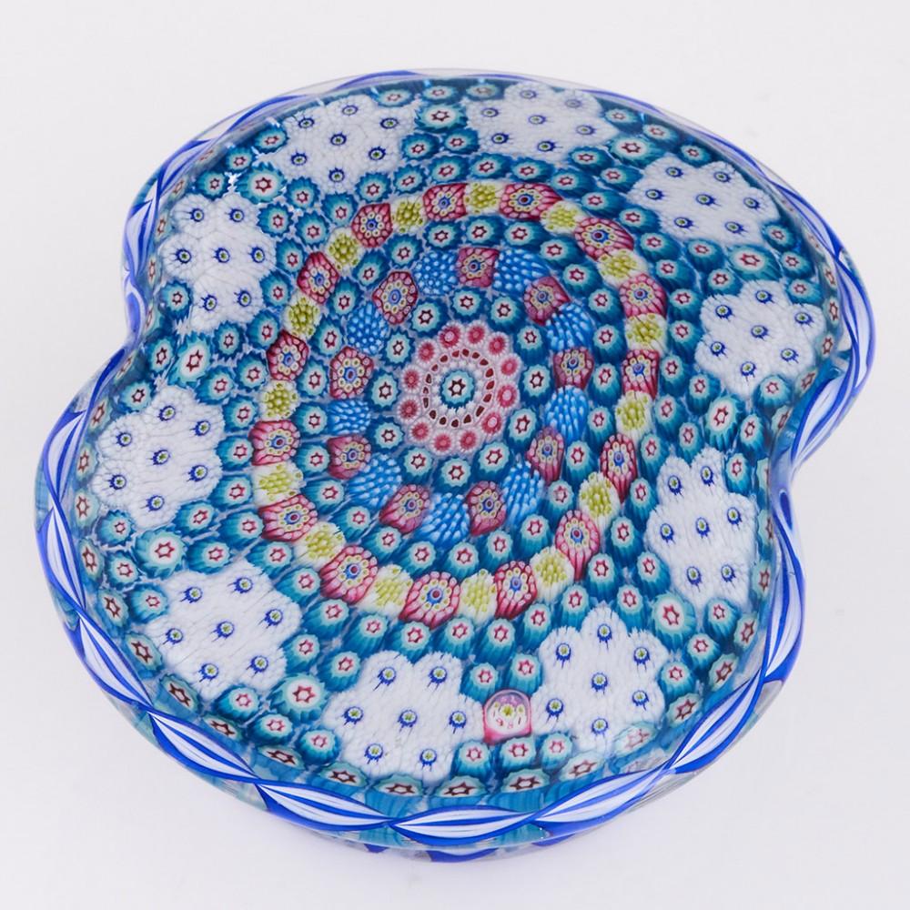basket of flowers paperweight