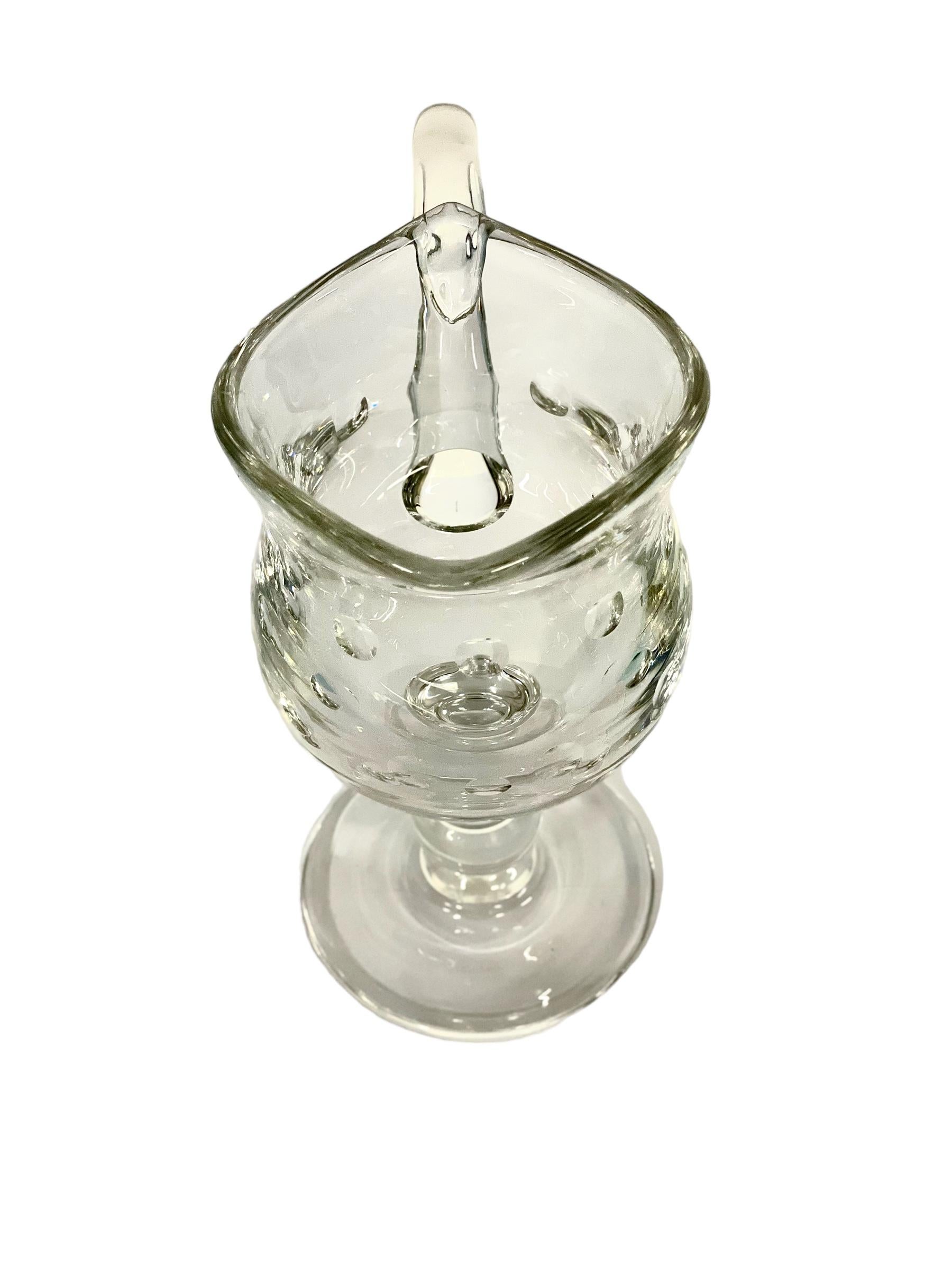 Französischer Kristall-Wasserkrug „Bubbles“ von Saint-Louis im Zustand „Gut“ im Angebot in LA CIOTAT, FR