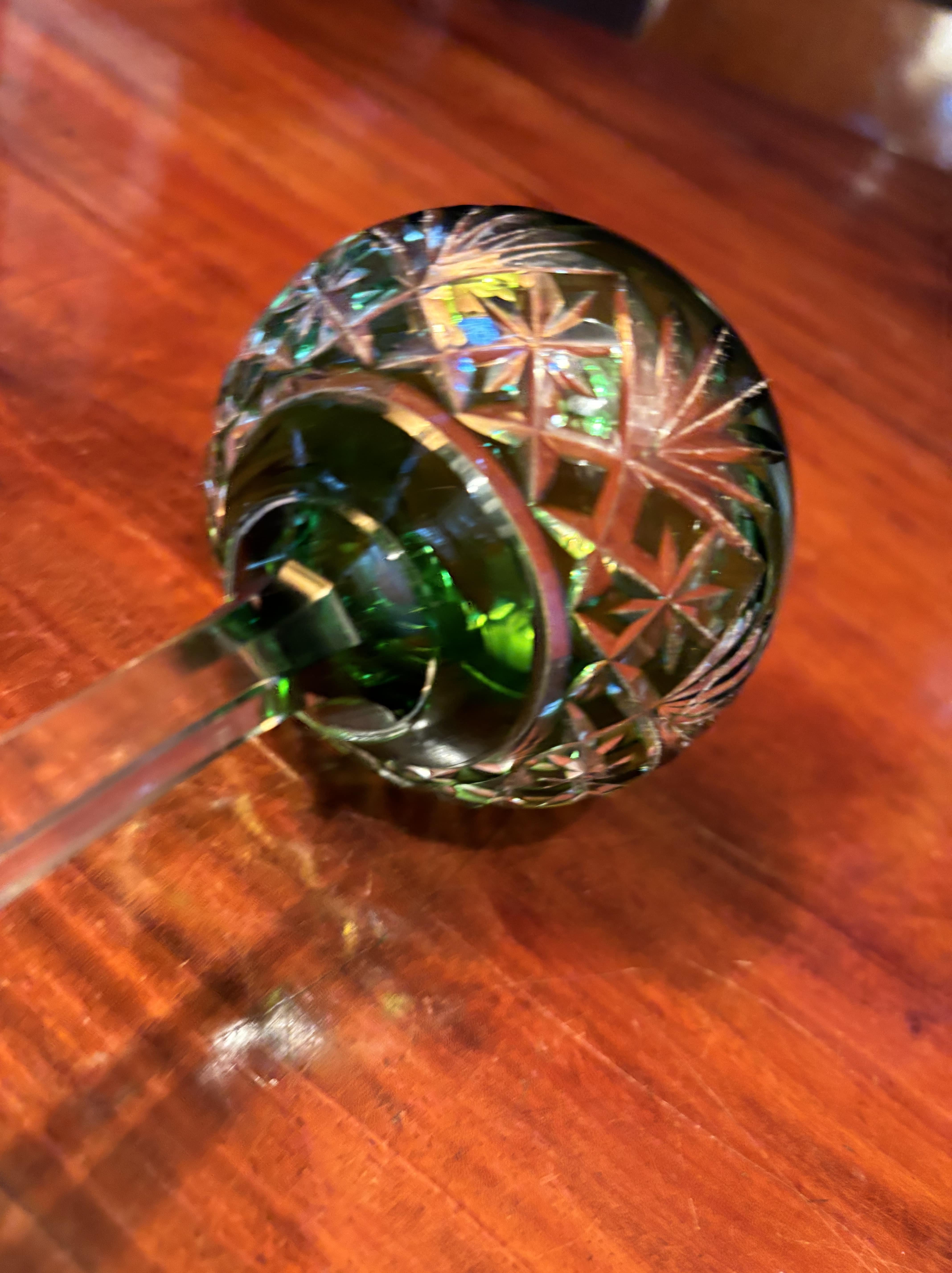 Saint Louis cristallerie, Set di 12 bicchieri da vino in cristallo, modello Greene & Greene in vendita 8