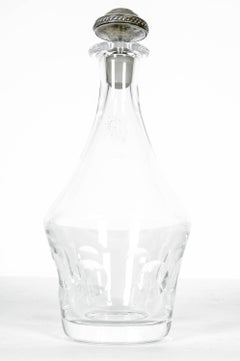 Saint Louis Crystal Barware Decanter or Sterling Silver Stopper