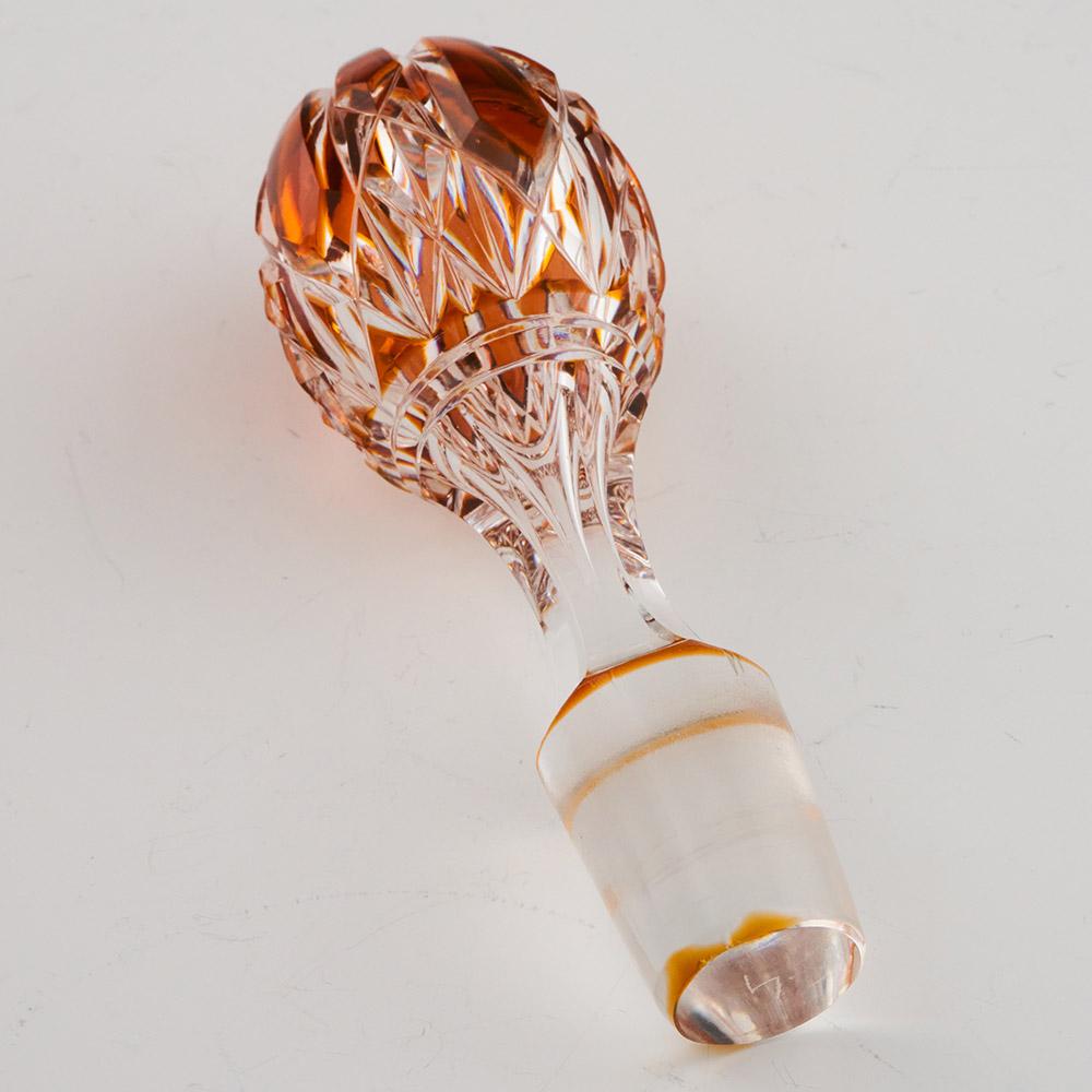 Saint Louis Crystal Decanter Cut To Clear c1910 4