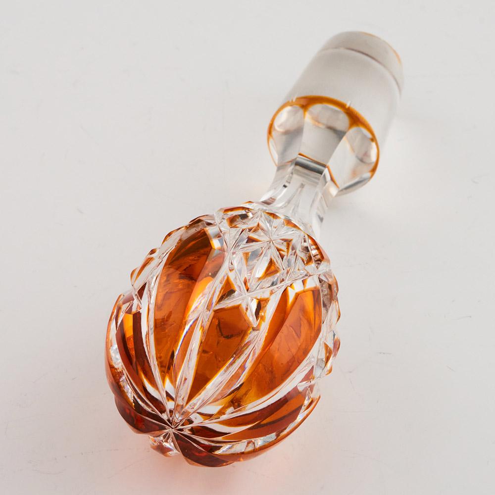 Saint Louis Crystal Decanter Cut To Clear c1910 3