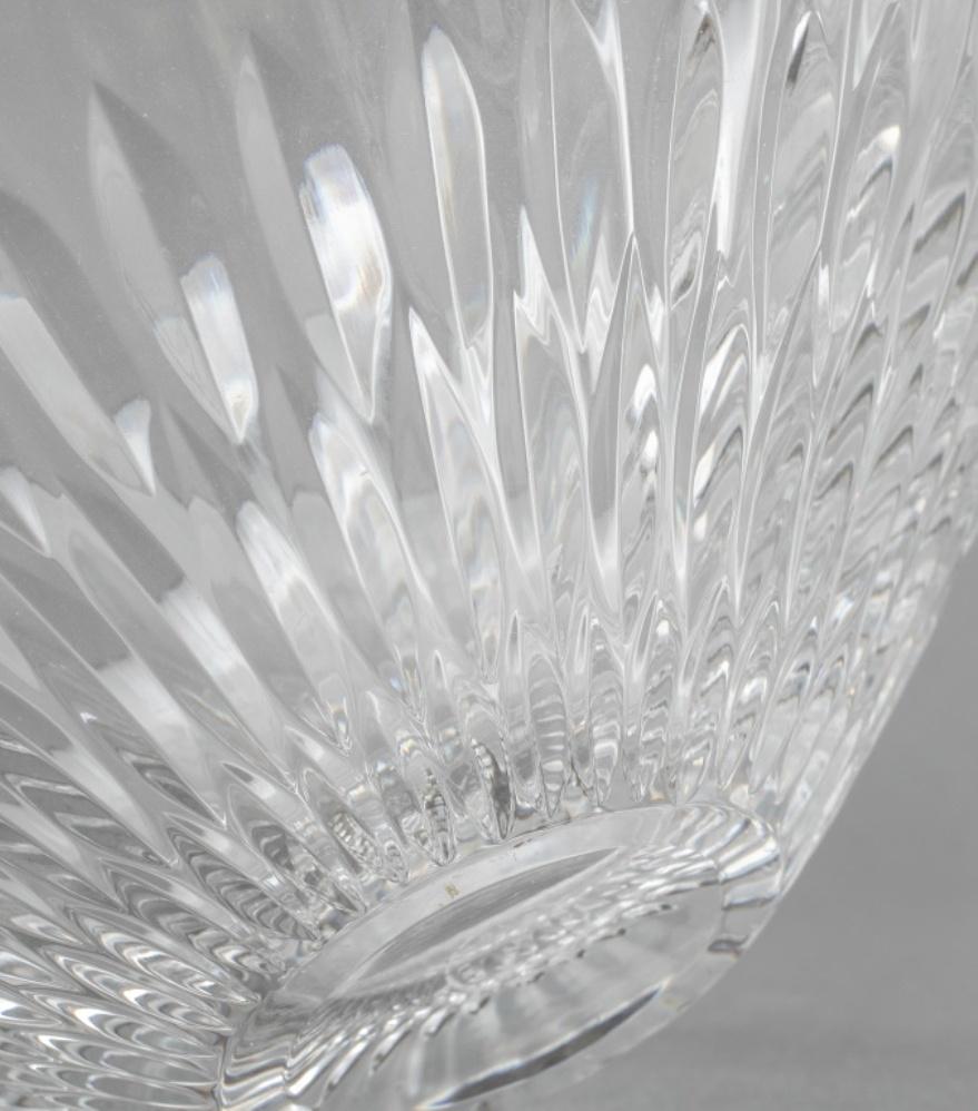 Post-Modern Saint Louis Crystal Glass Bowl For Sale