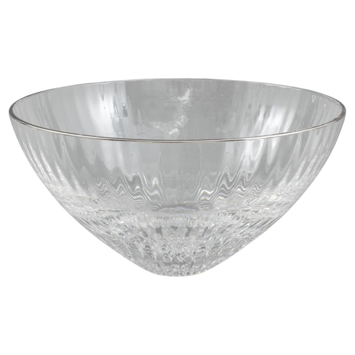 Saint Louis Crystal Glass Bowl For Sale