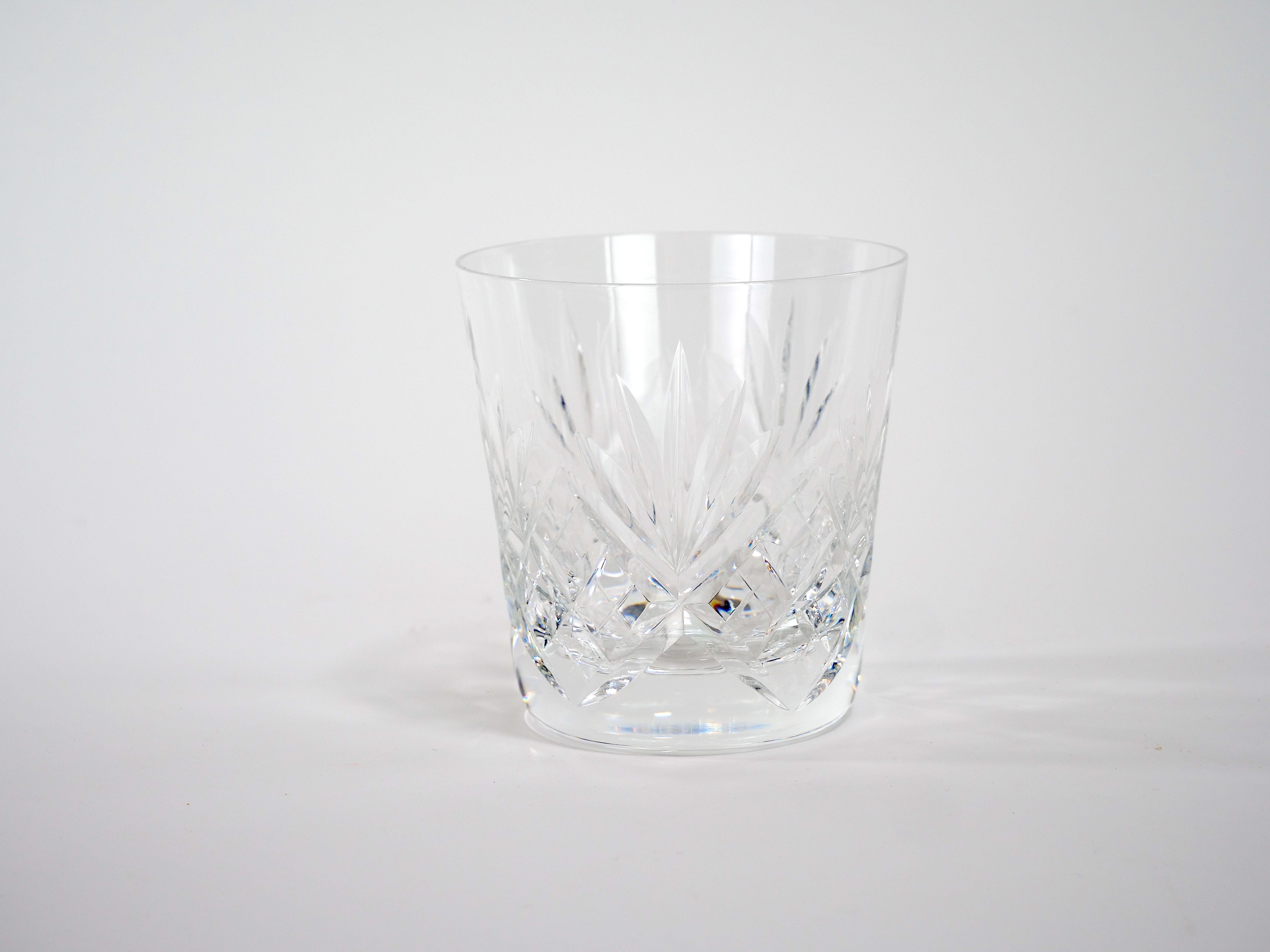 Servicio de Bar Antiguo de Cristal Saint Louis / 12 Personas en venta 1