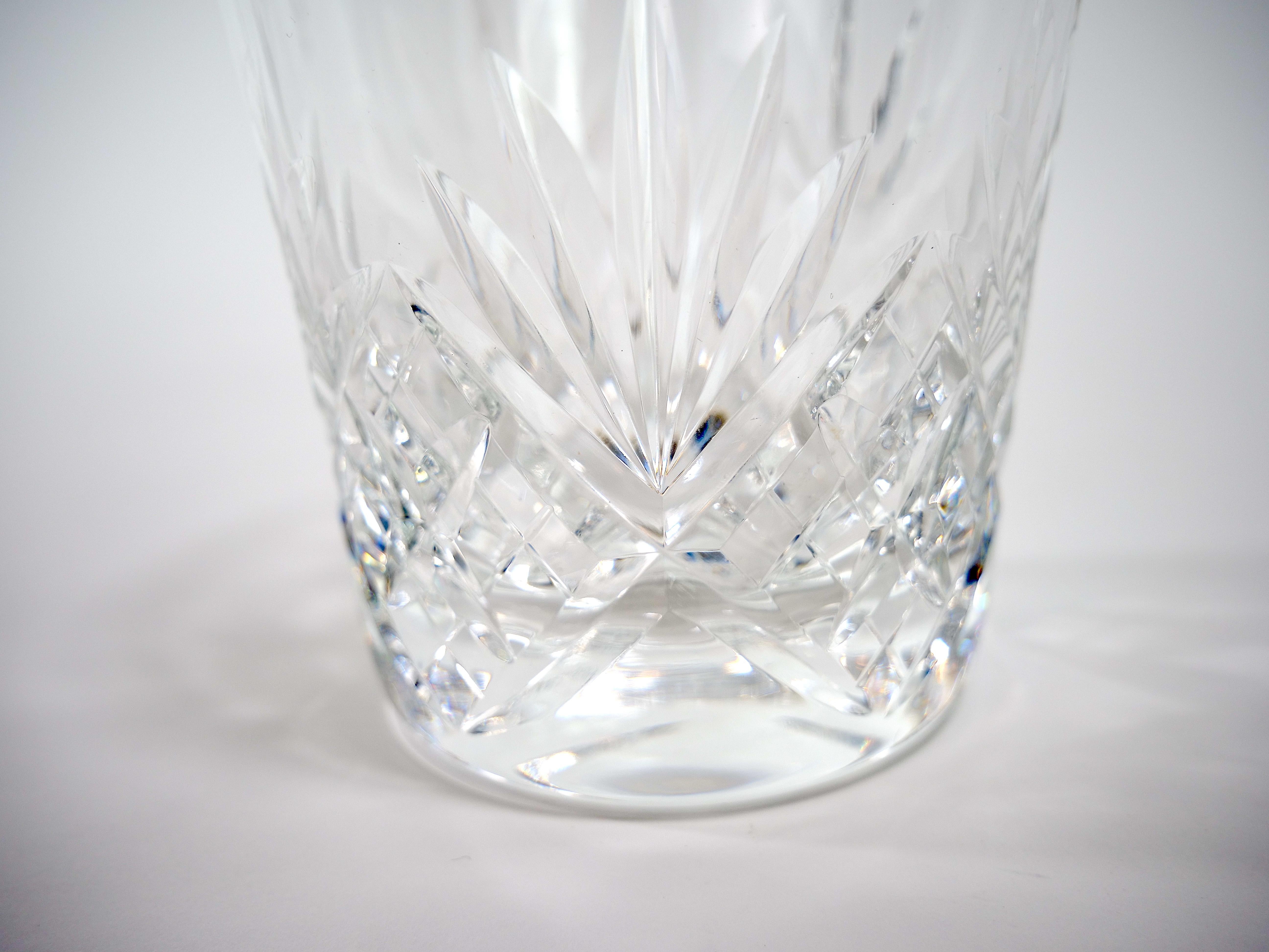 Saint Louis Crystal Old Fashioned Barware Service / 12 People For Sale 2