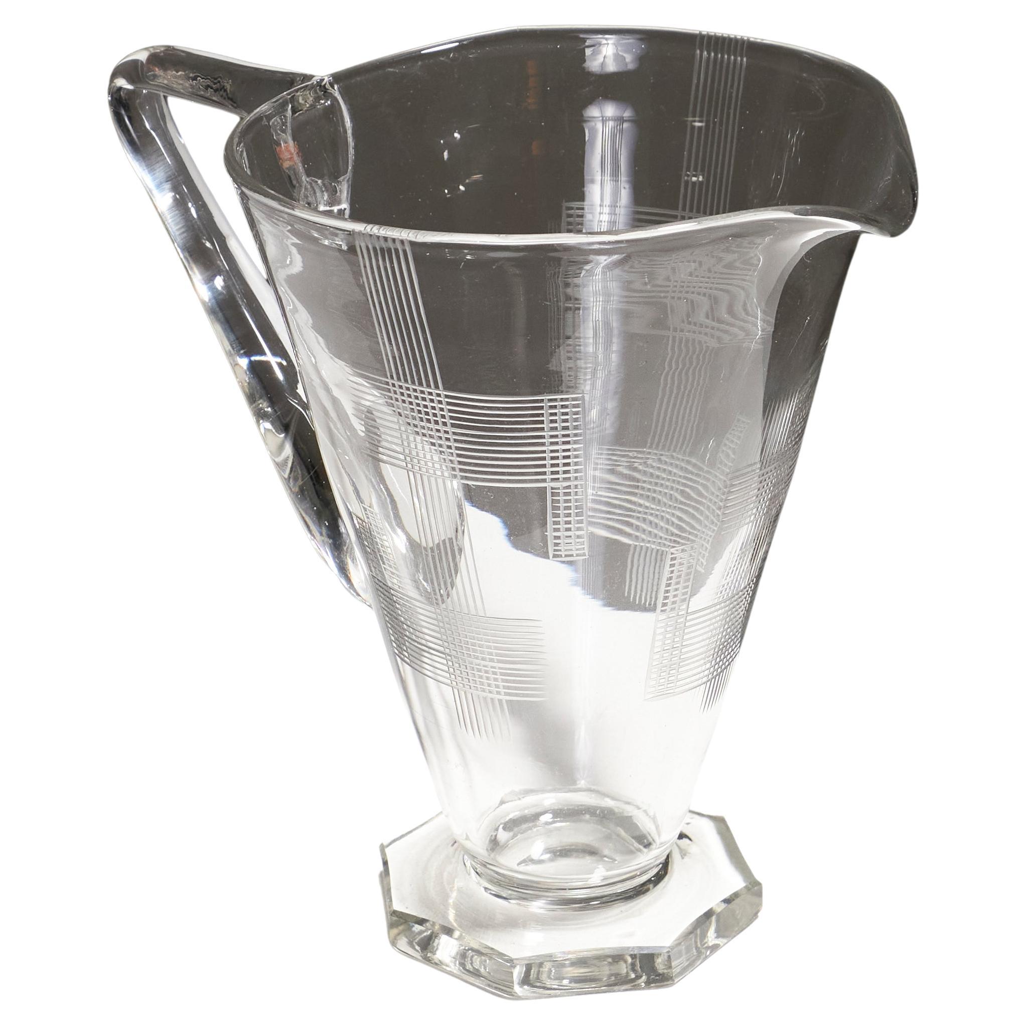 Jarra de cristal Saint Louis en venta